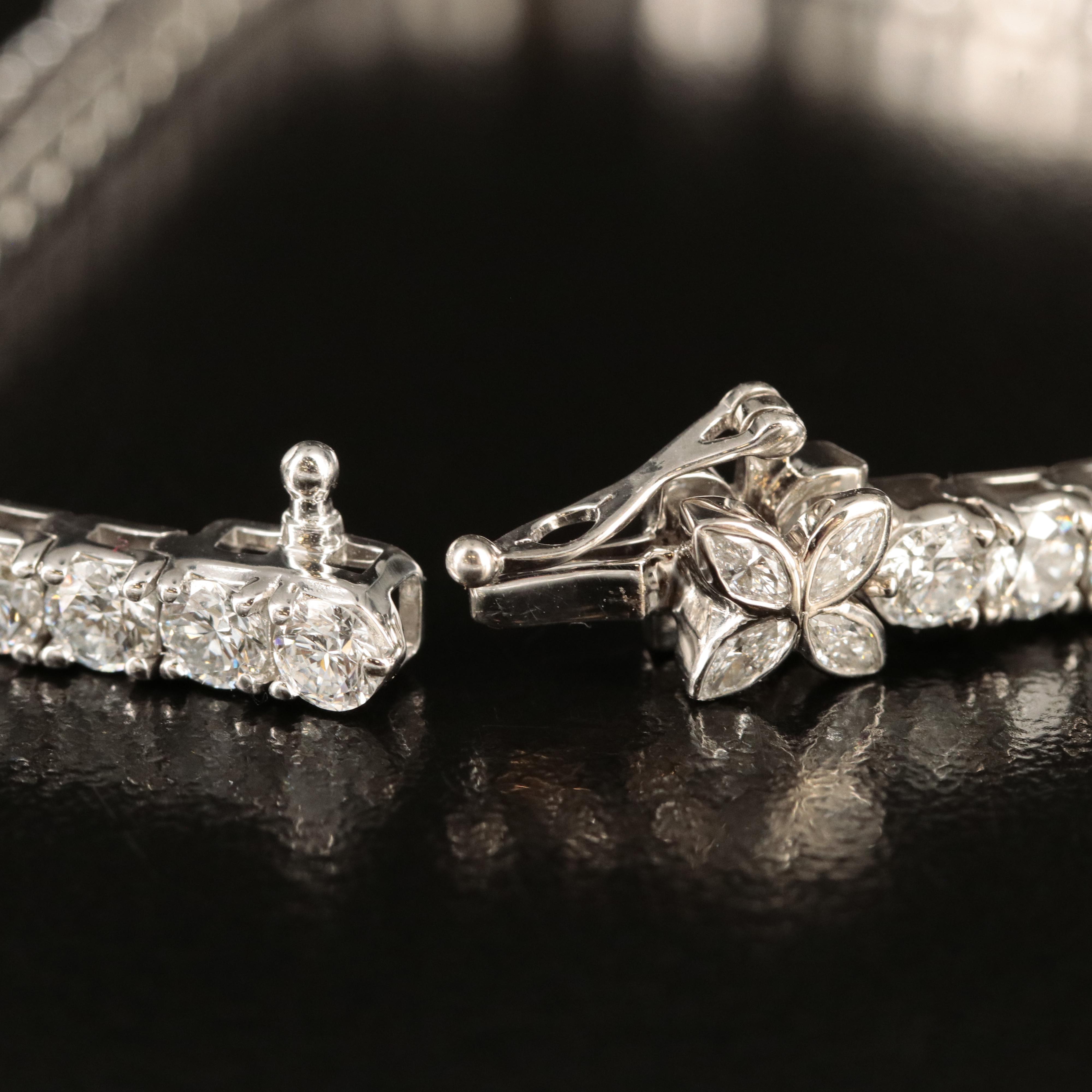 14K 7.00 CTW Lab Grown Diamond Bracelet