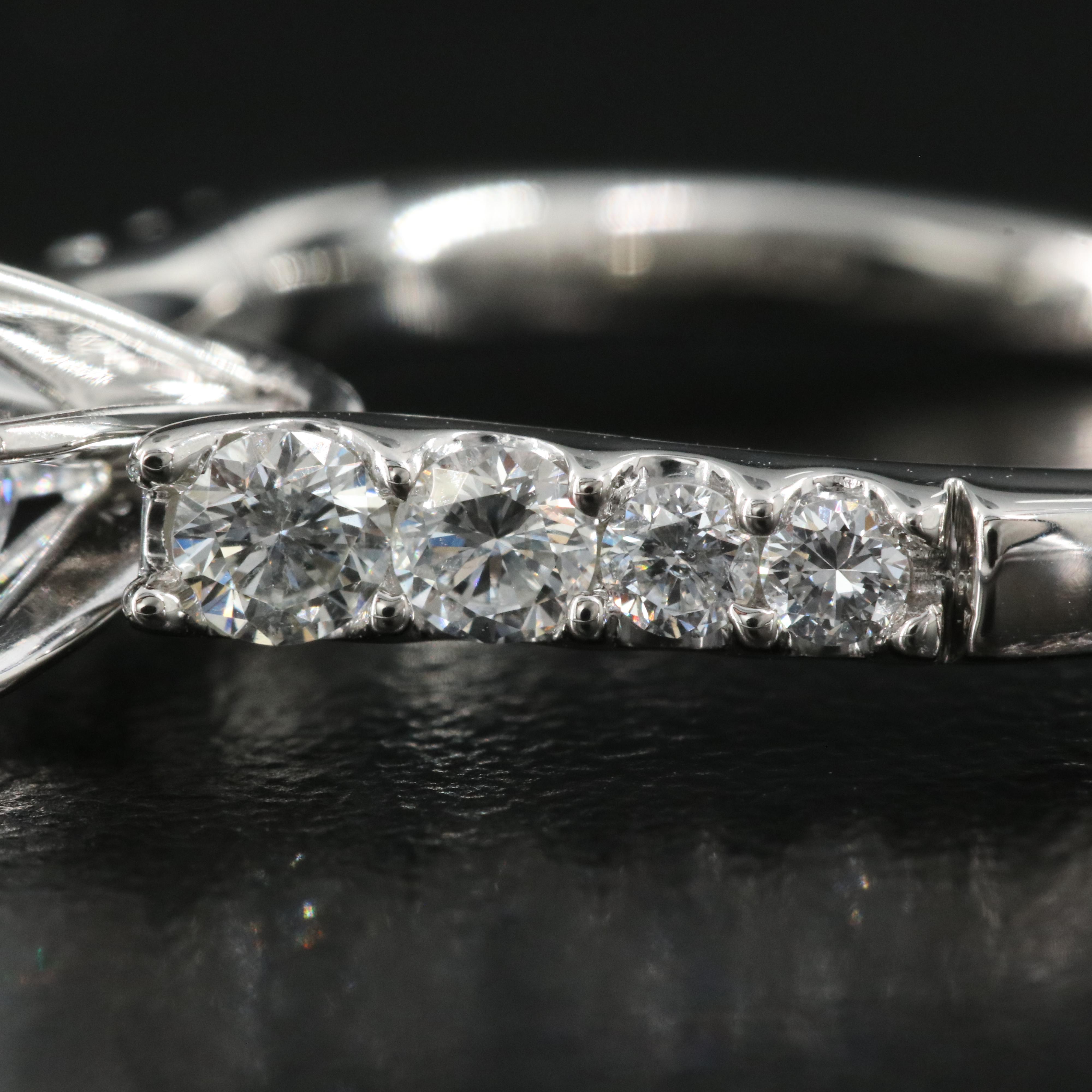 Platinum 1.37 CTW Lab Grown Diamond Ring
