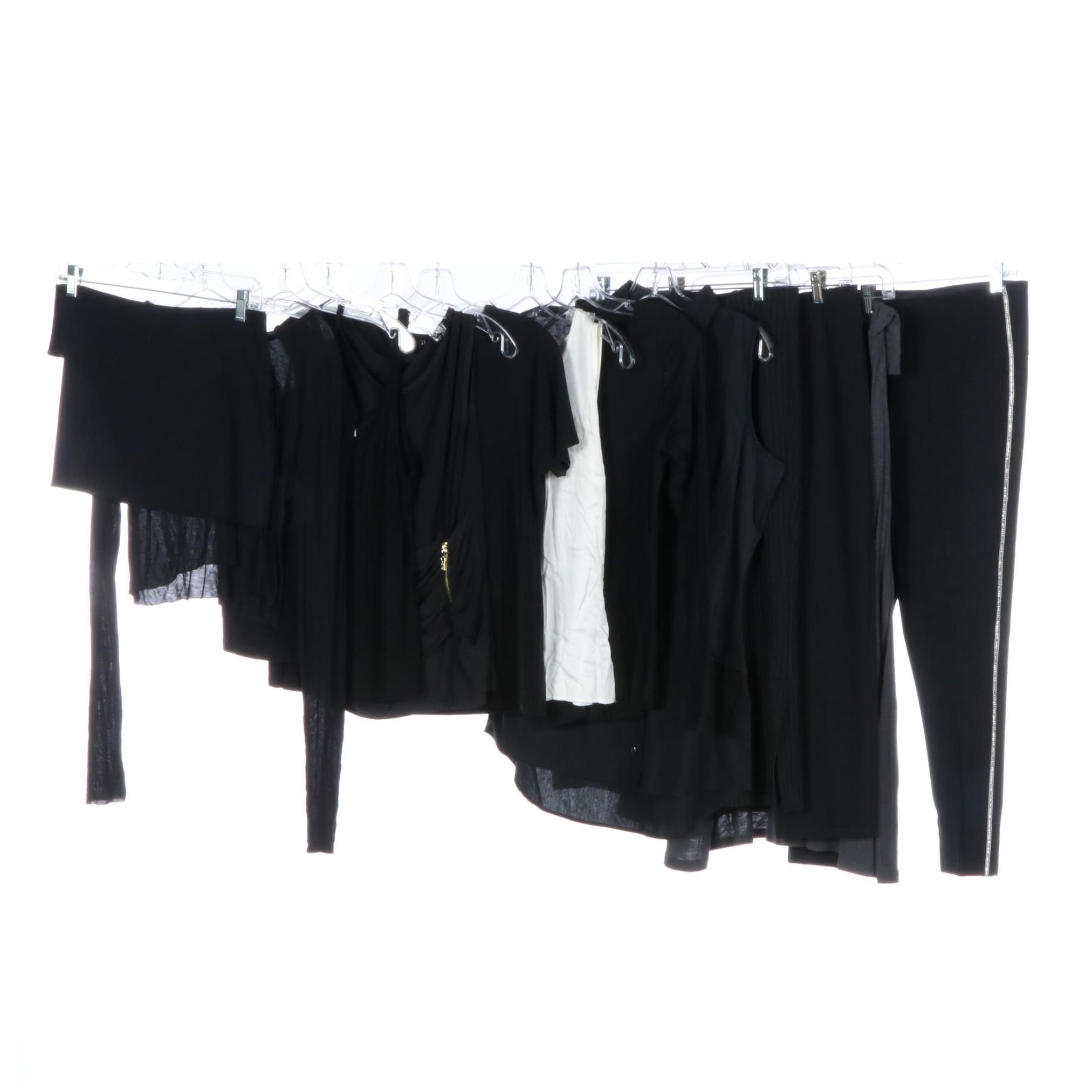 Max Mara Tank, Patrizia Pepe Overskirt, Zara Sparkle Leggings and More Separates