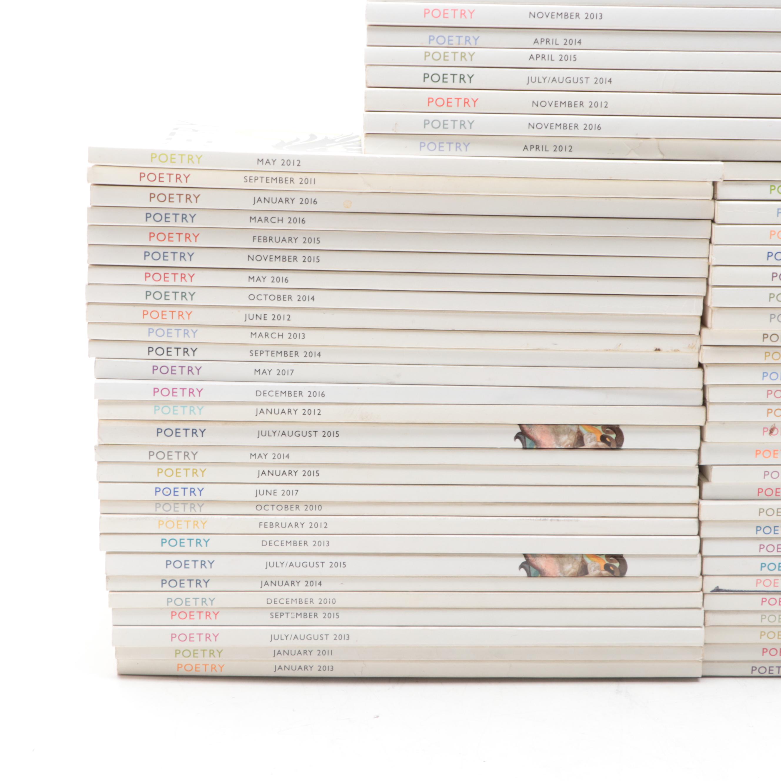 "Poetry" Bound Magazine Collection, 2010-2017