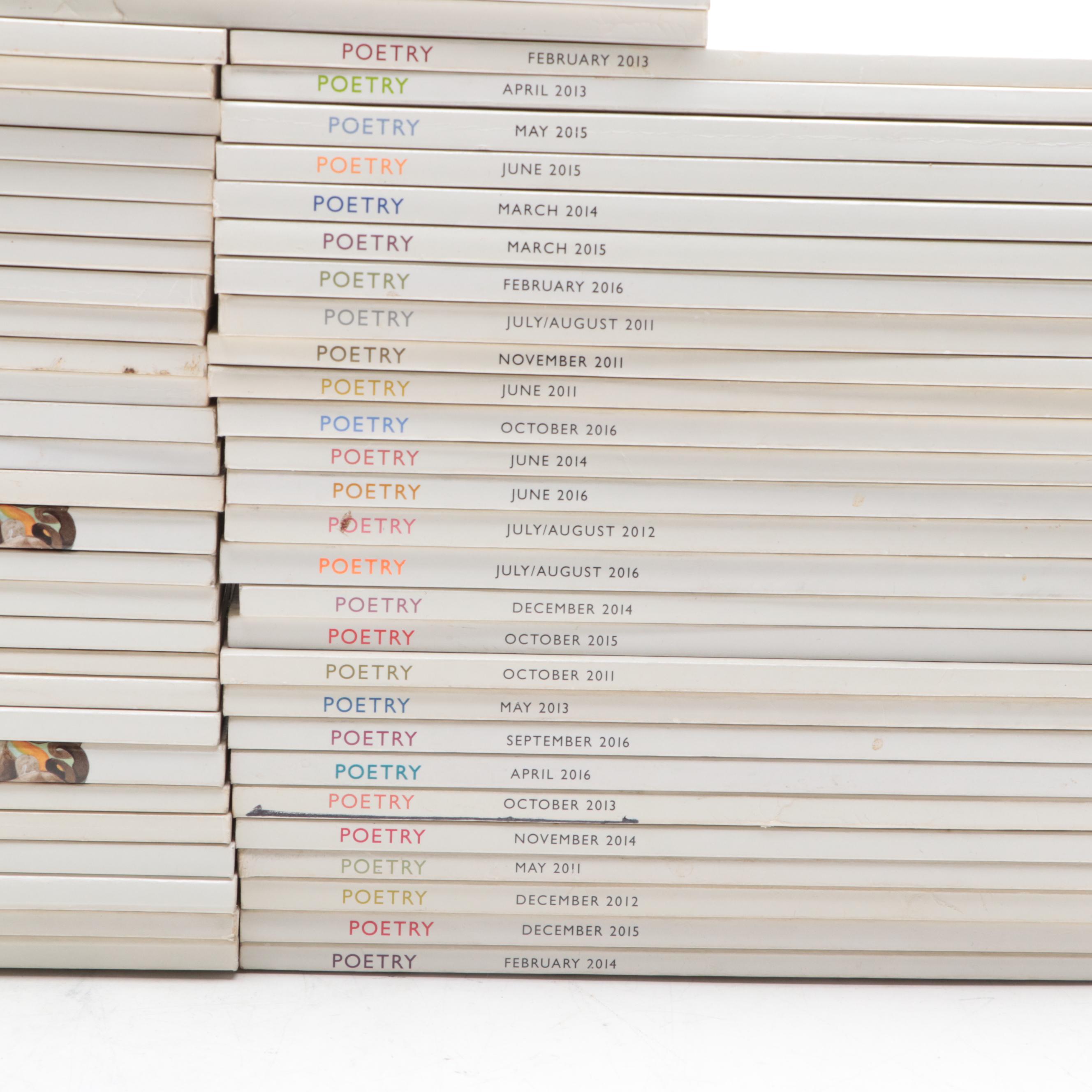 "Poetry" Bound Magazine Collection, 2010-2017