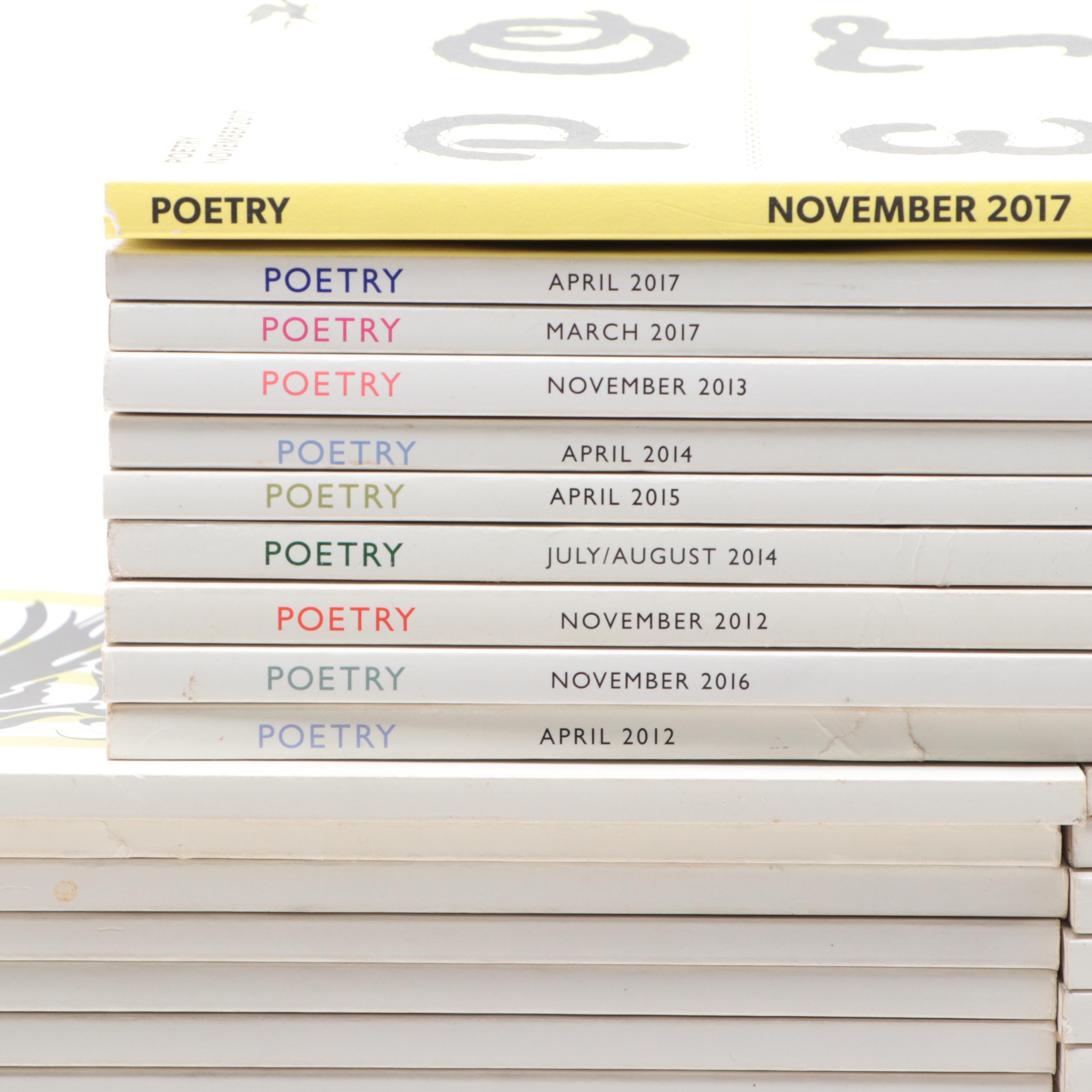 "Poetry" Bound Magazine Collection, 2010-2017