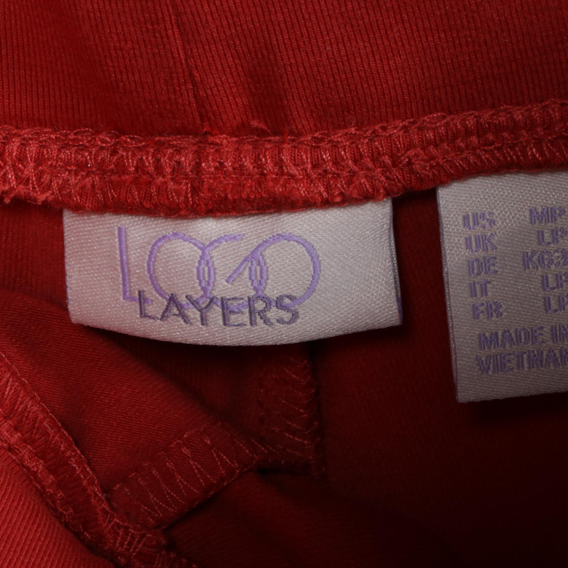 Zara Semi Sheer Crop Top,  Luigi di Focenza Camisole, and Other Separates