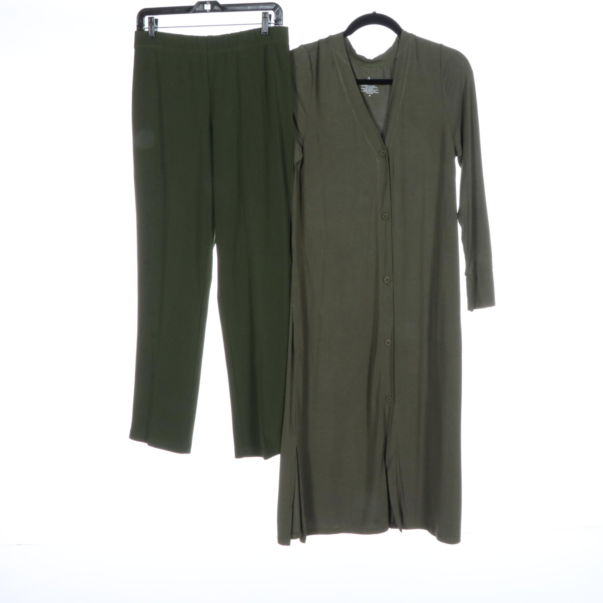 Zara Semi Sheer Crop Top,  Luigi di Focenza Camisole, and Other Separates