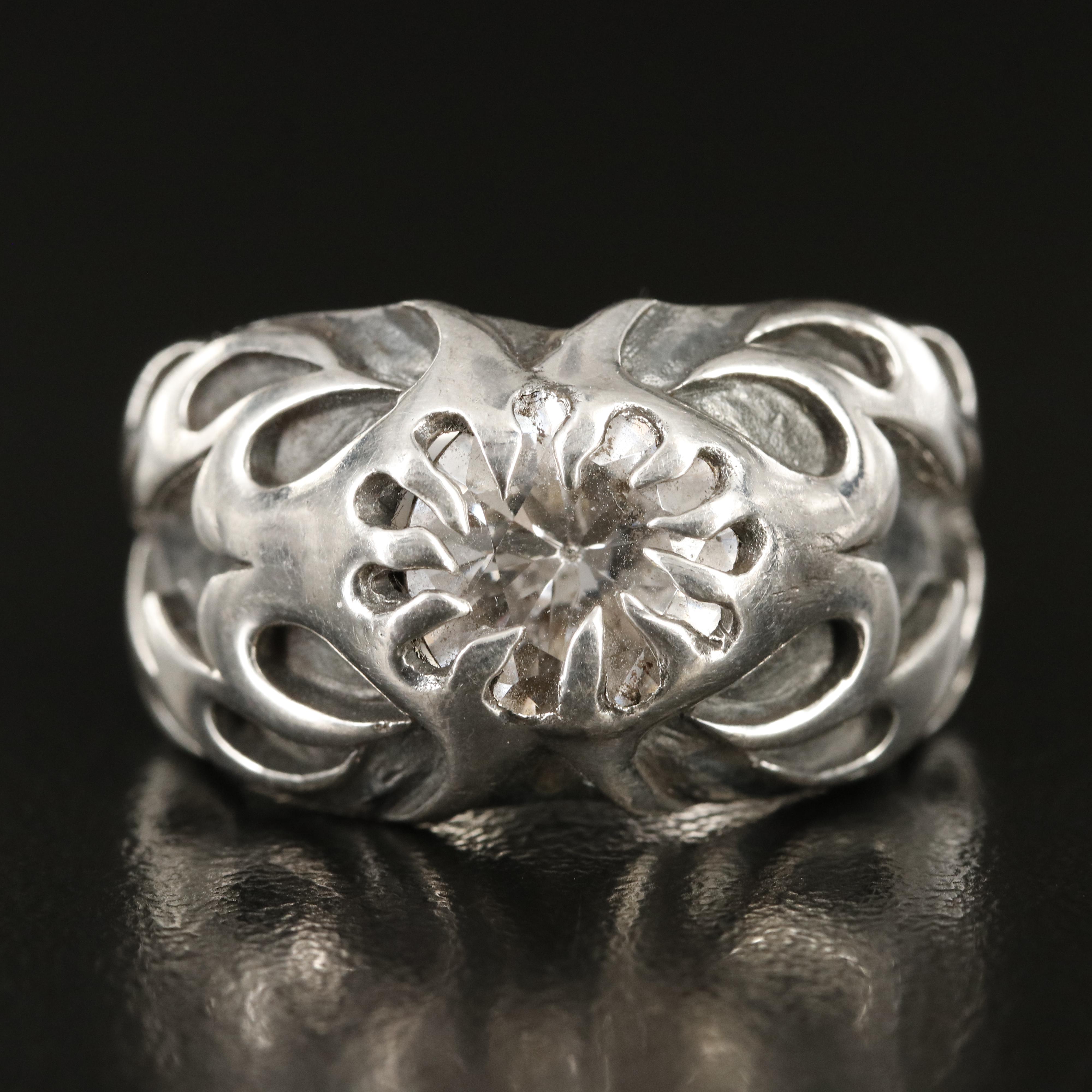 Sterling Cubic Zirconia Ring