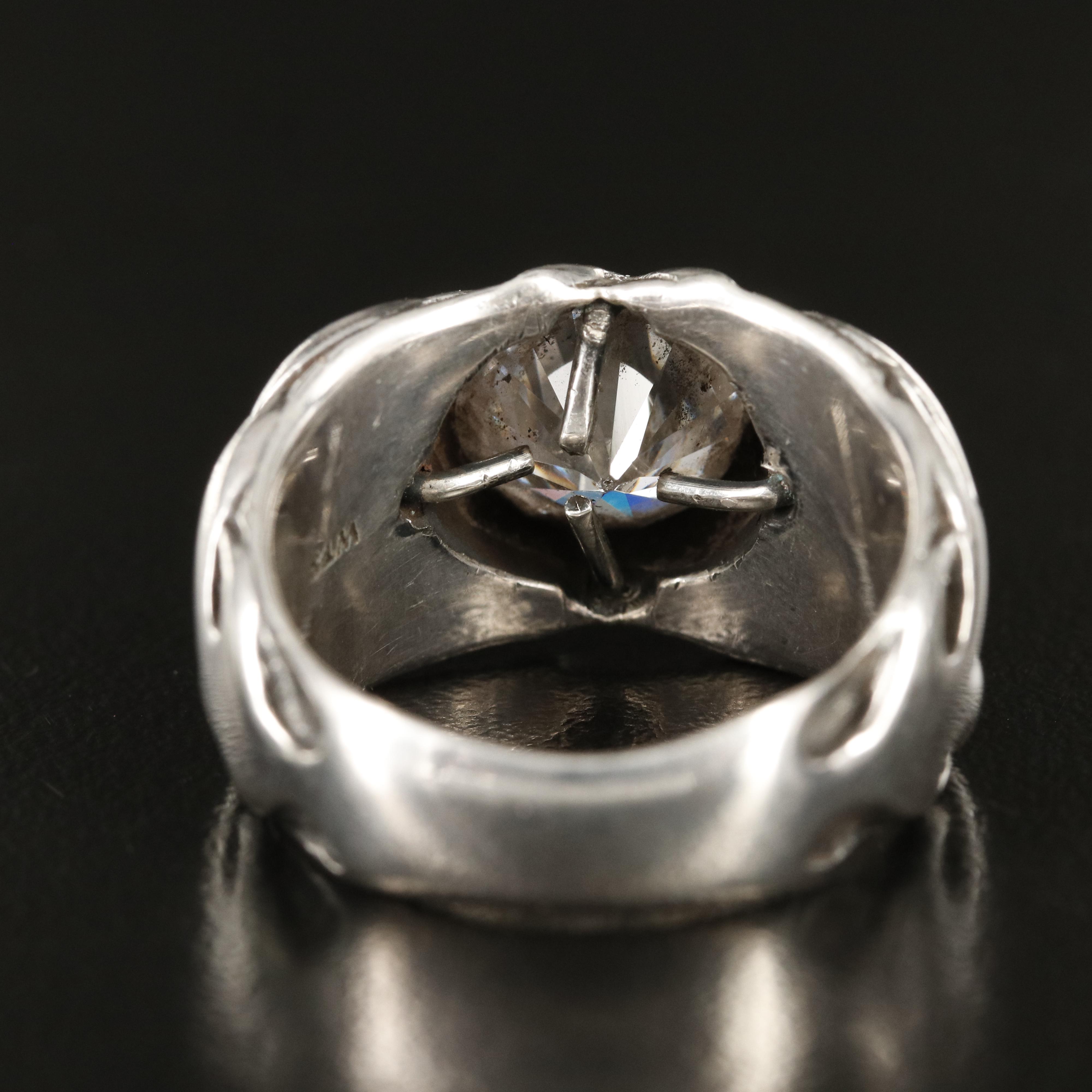 Sterling Cubic Zirconia Ring