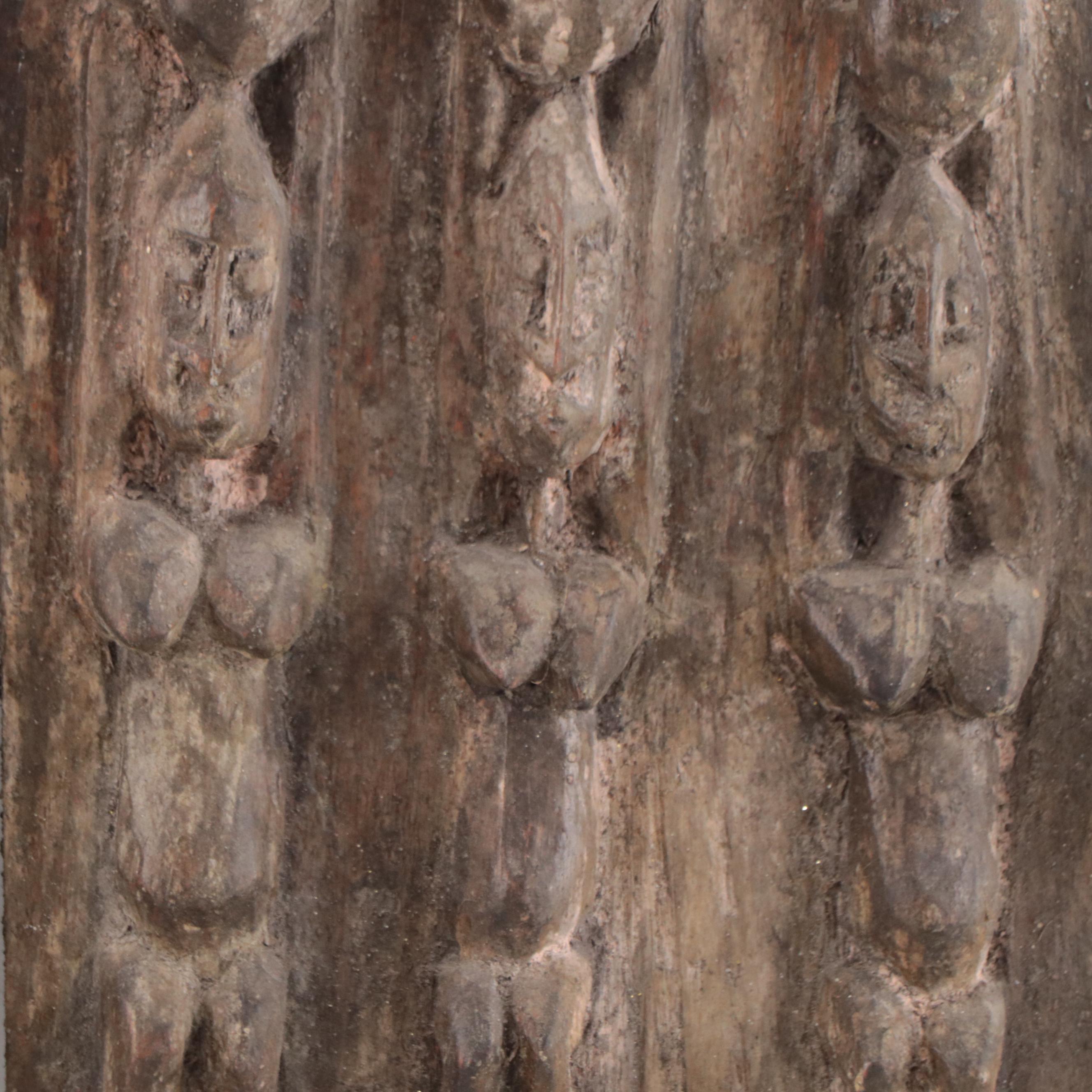 Dogon Style Wooden Door, Mali