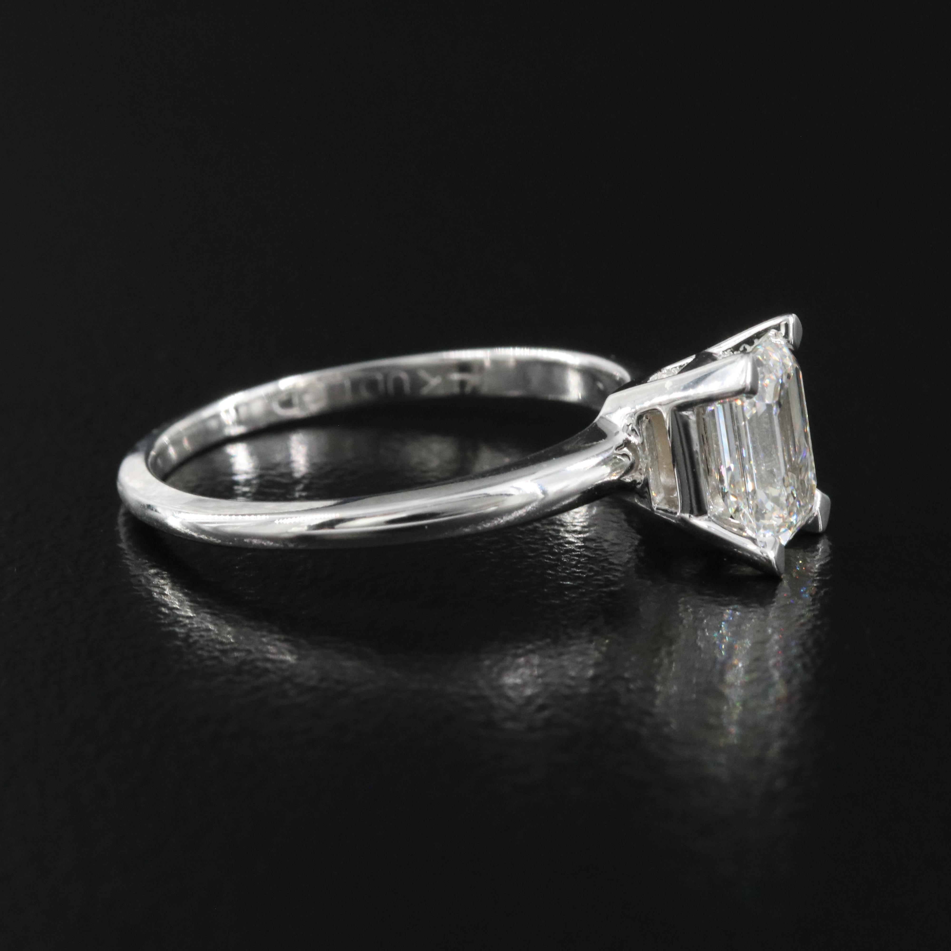 14K 0.98 CT Lab Grown Diamond Solitaire Ring