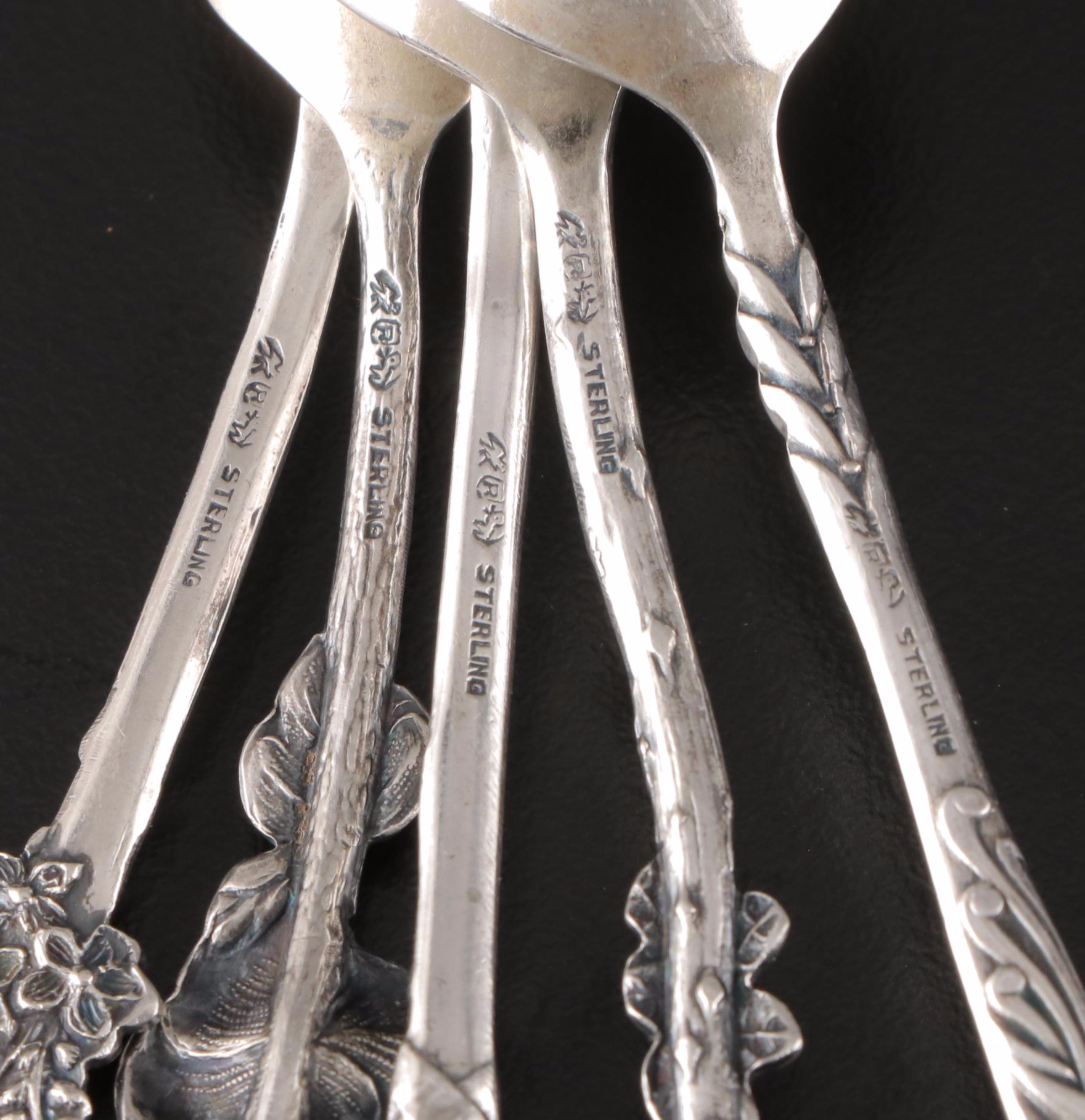 Reed & Barton "Harlequin" and Durgin "Louis XV" Sterling Silver Serving Utensils