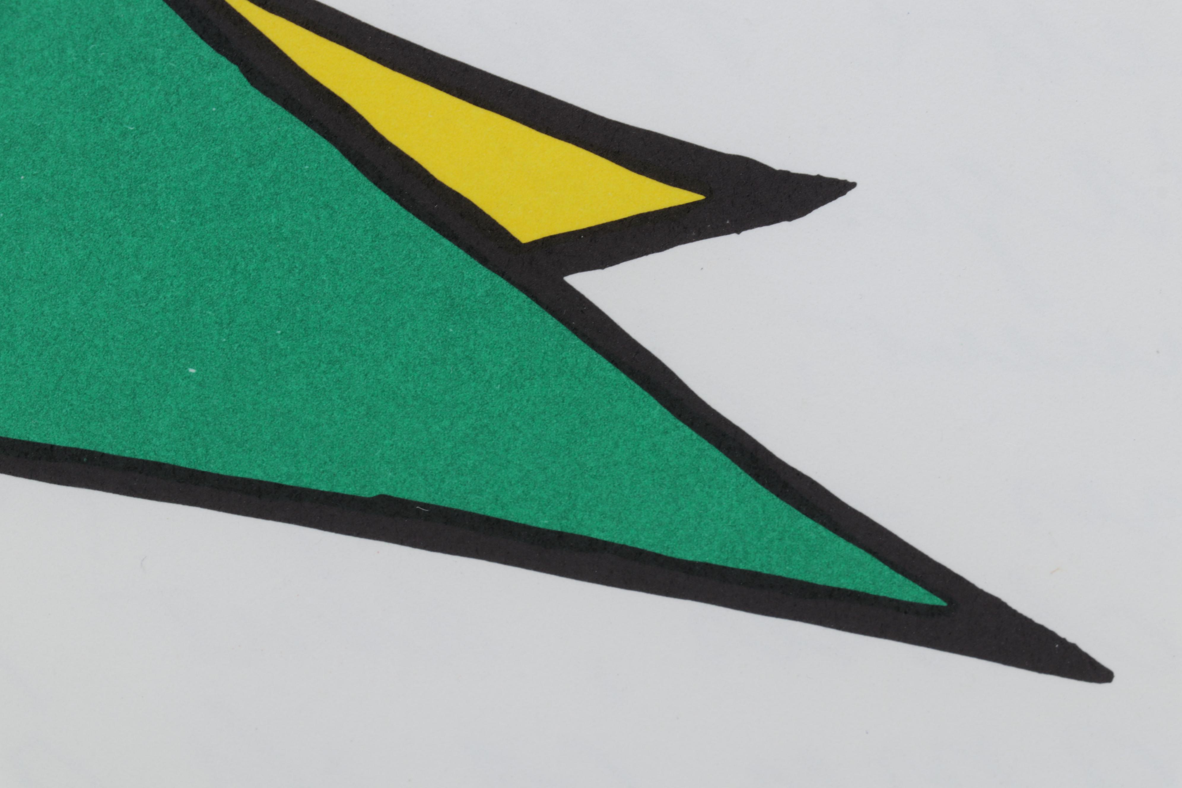 Alexander Calder Double-Page Color Lithograph for "Derrière le Miroir," 1963