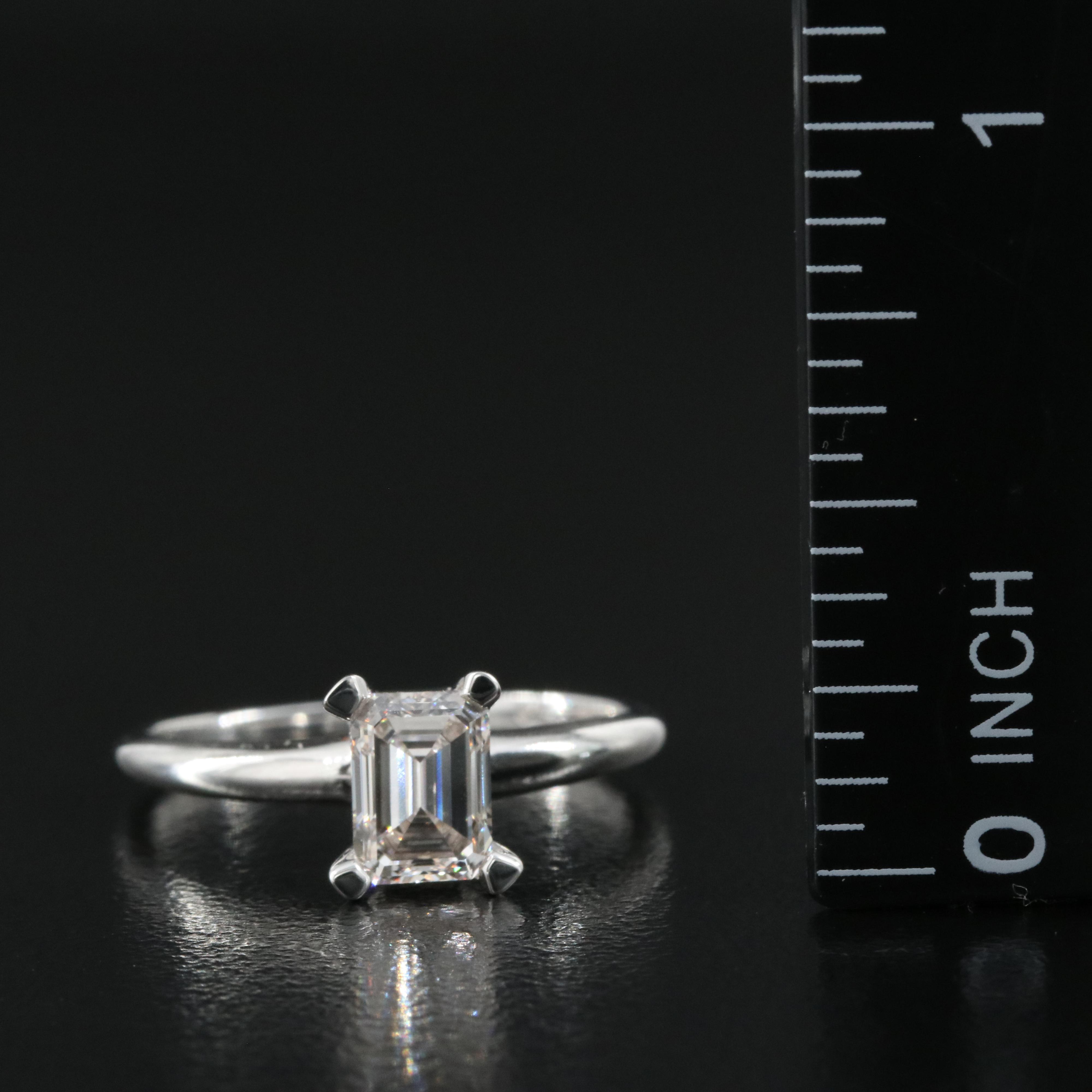 14K 0.99 CT Lab Grown Diamond Solitaire Ring