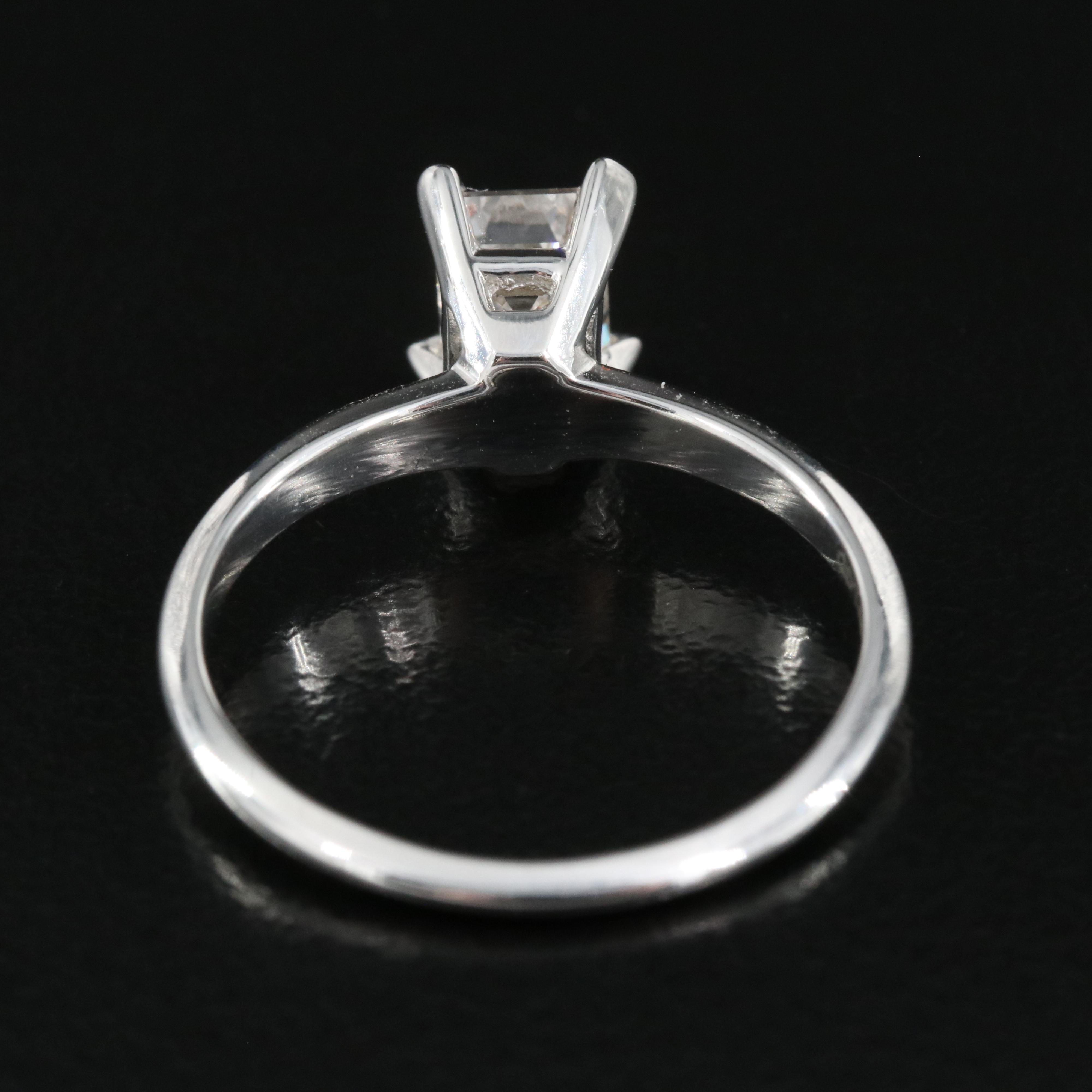 14K 0.99 CT Lab Grown Diamond Solitaire Ring