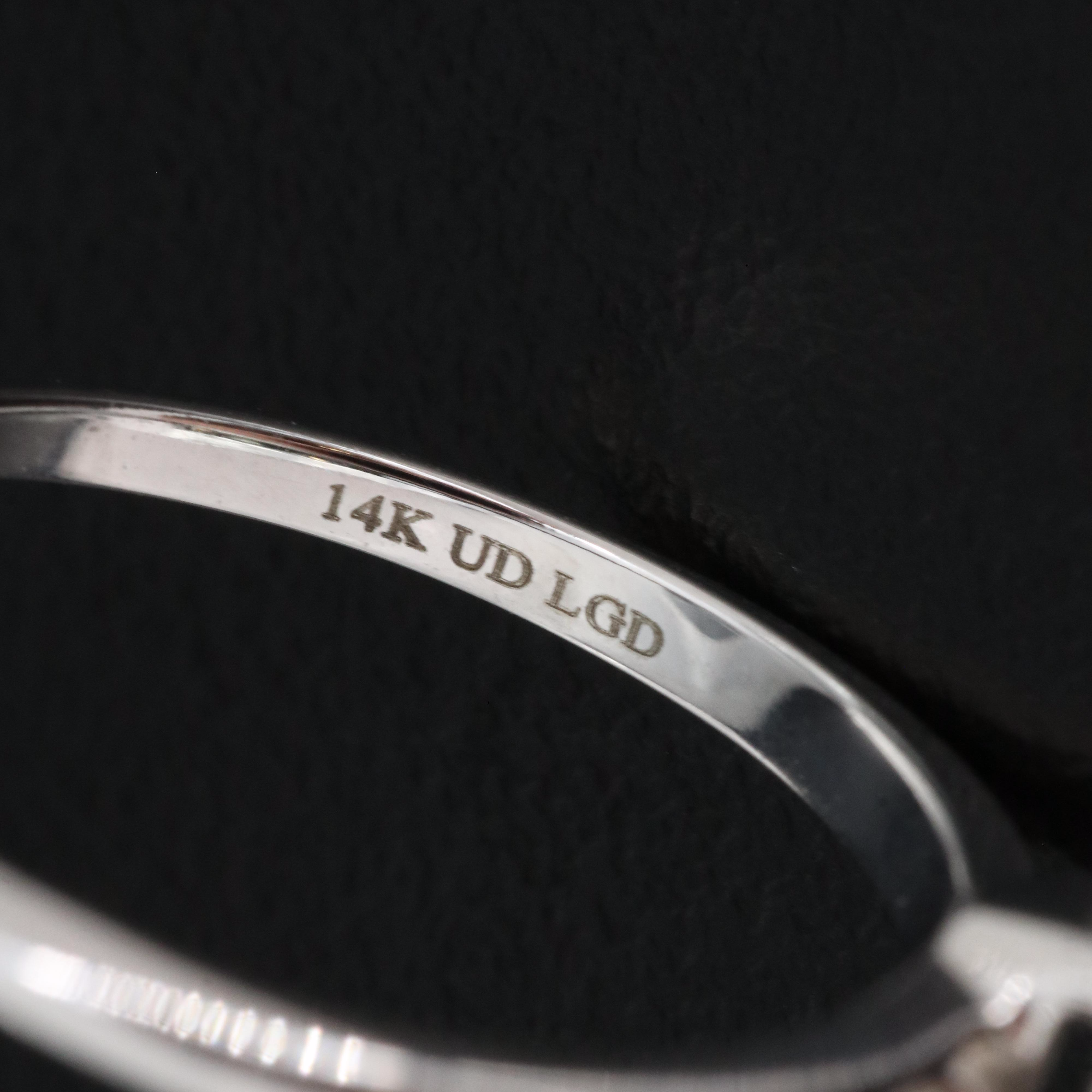 14K 0.99 CT Lab Grown Diamond Solitaire Ring