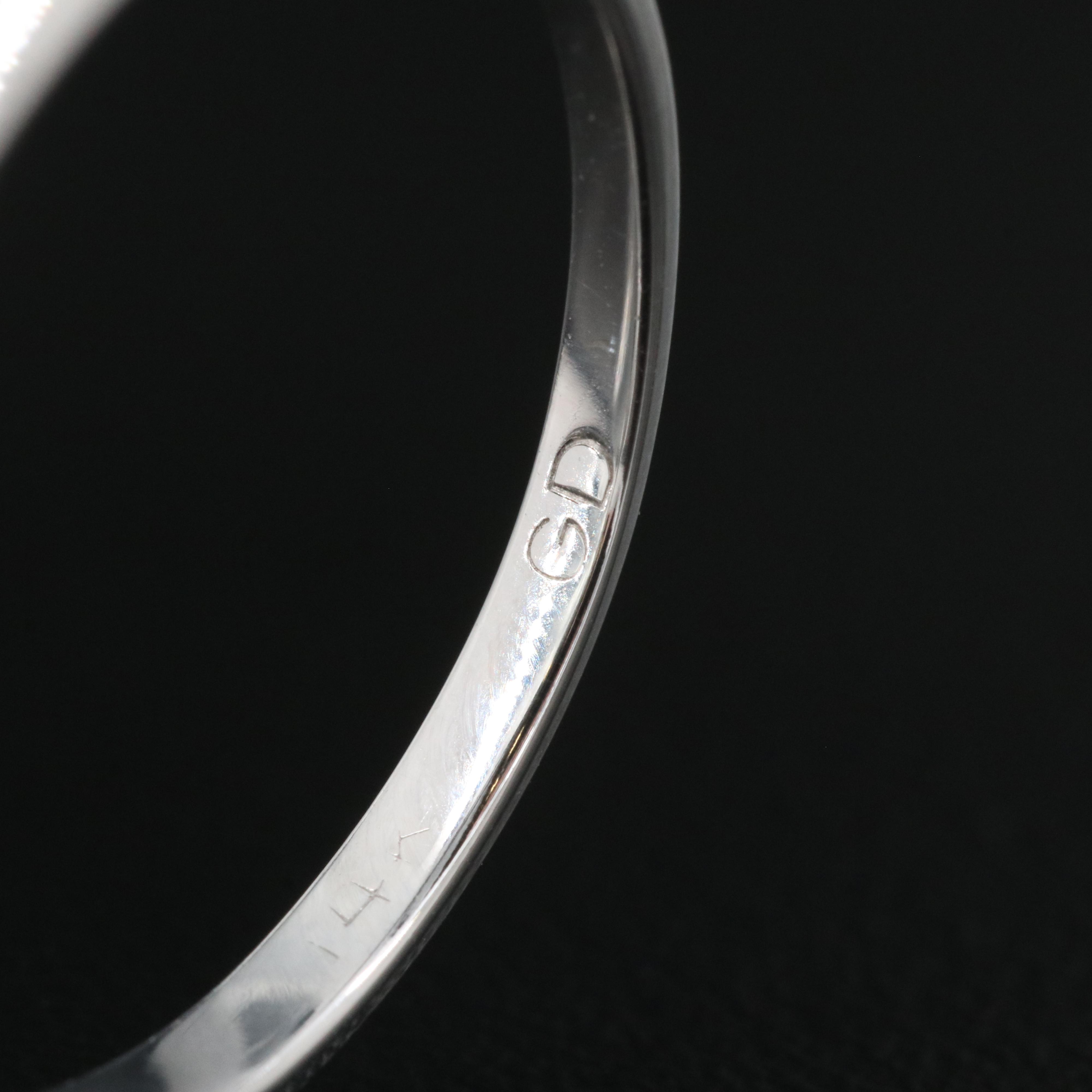 14K 0.99 CT Lab Grown Diamond Solitaire Ring