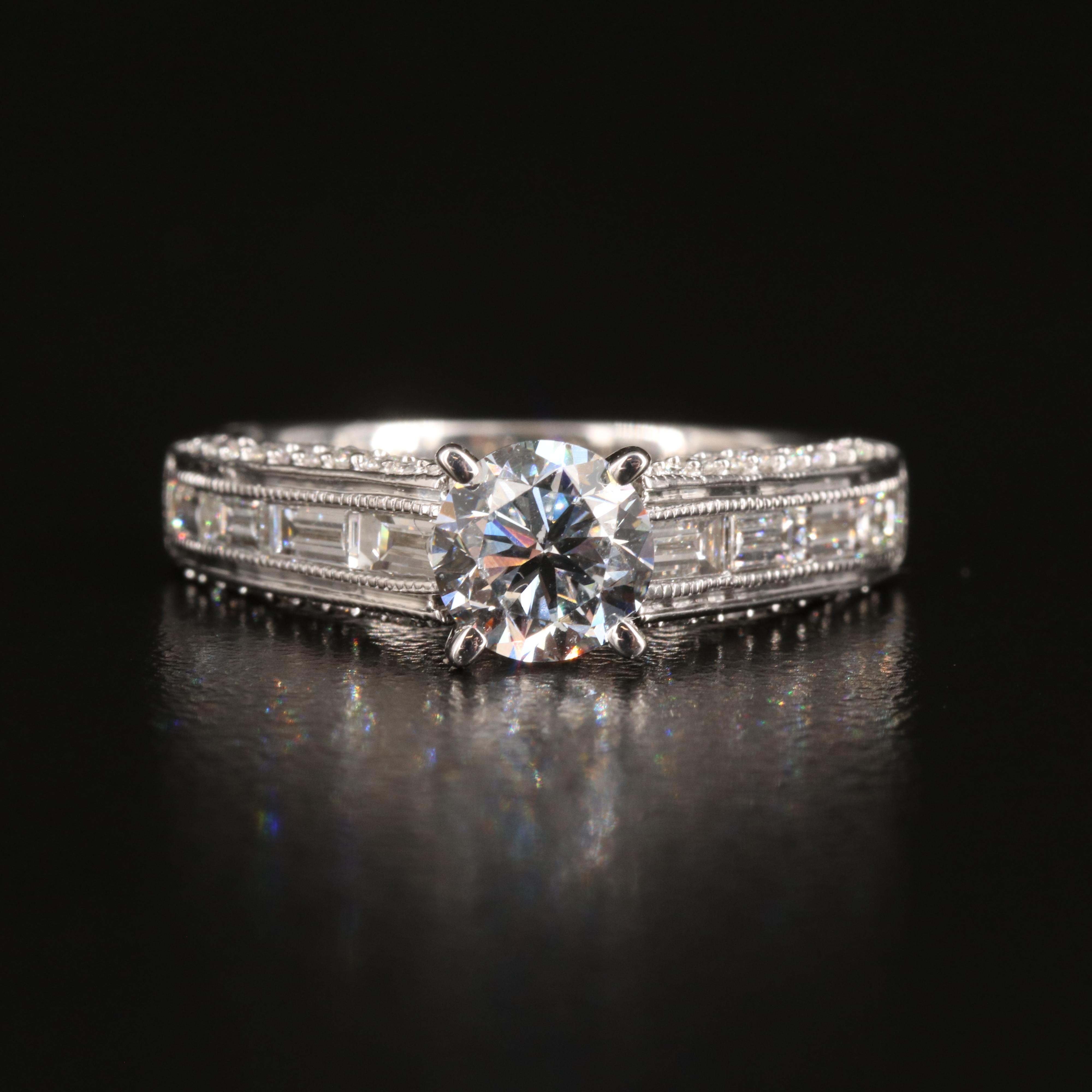 14K 1.39 CTW Lab Grown Diamond Ring