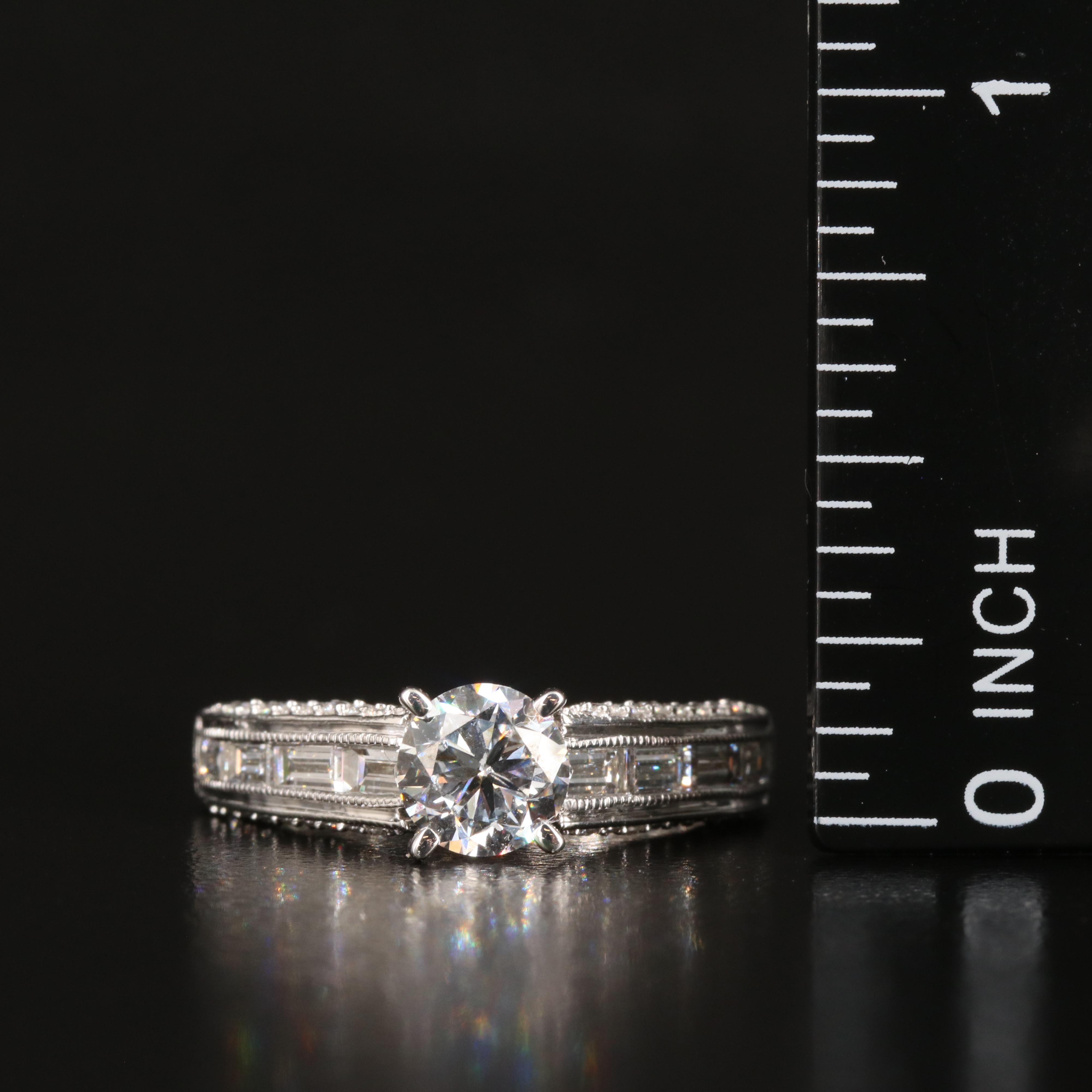 14K 1.39 CTW Lab Grown Diamond Ring
