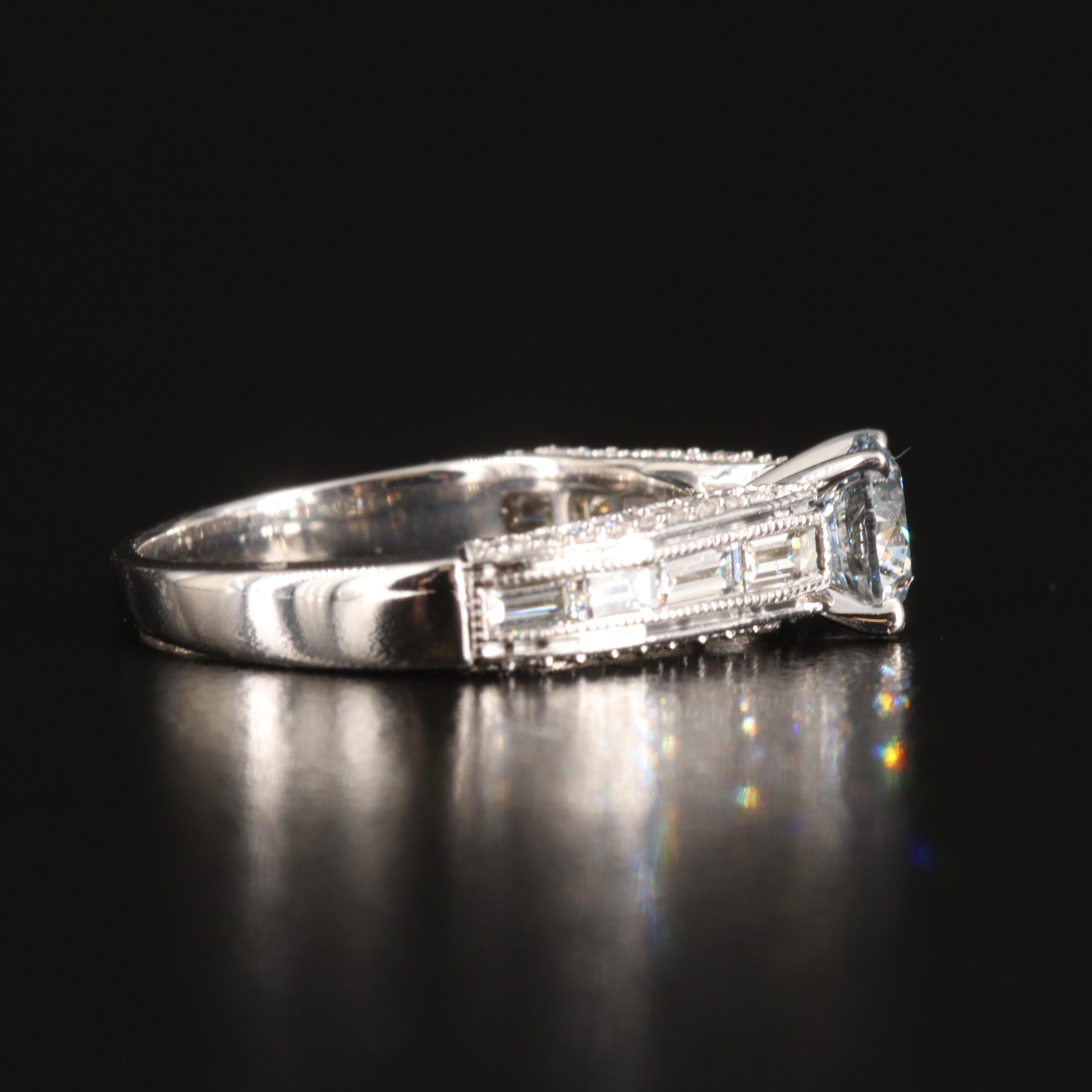 14K 1.39 CTW Lab Grown Diamond Ring