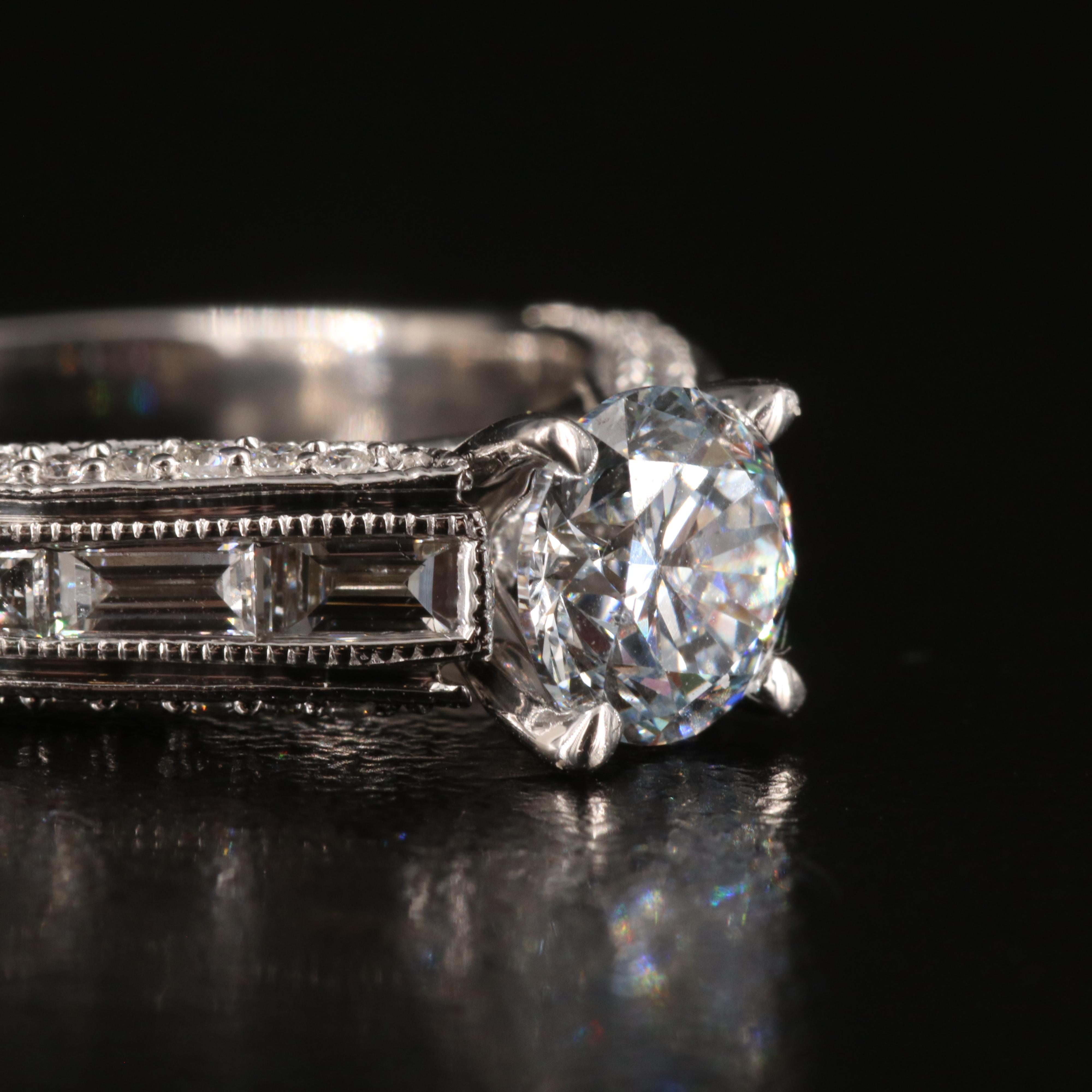 14K 1.39 CTW Lab Grown Diamond Ring