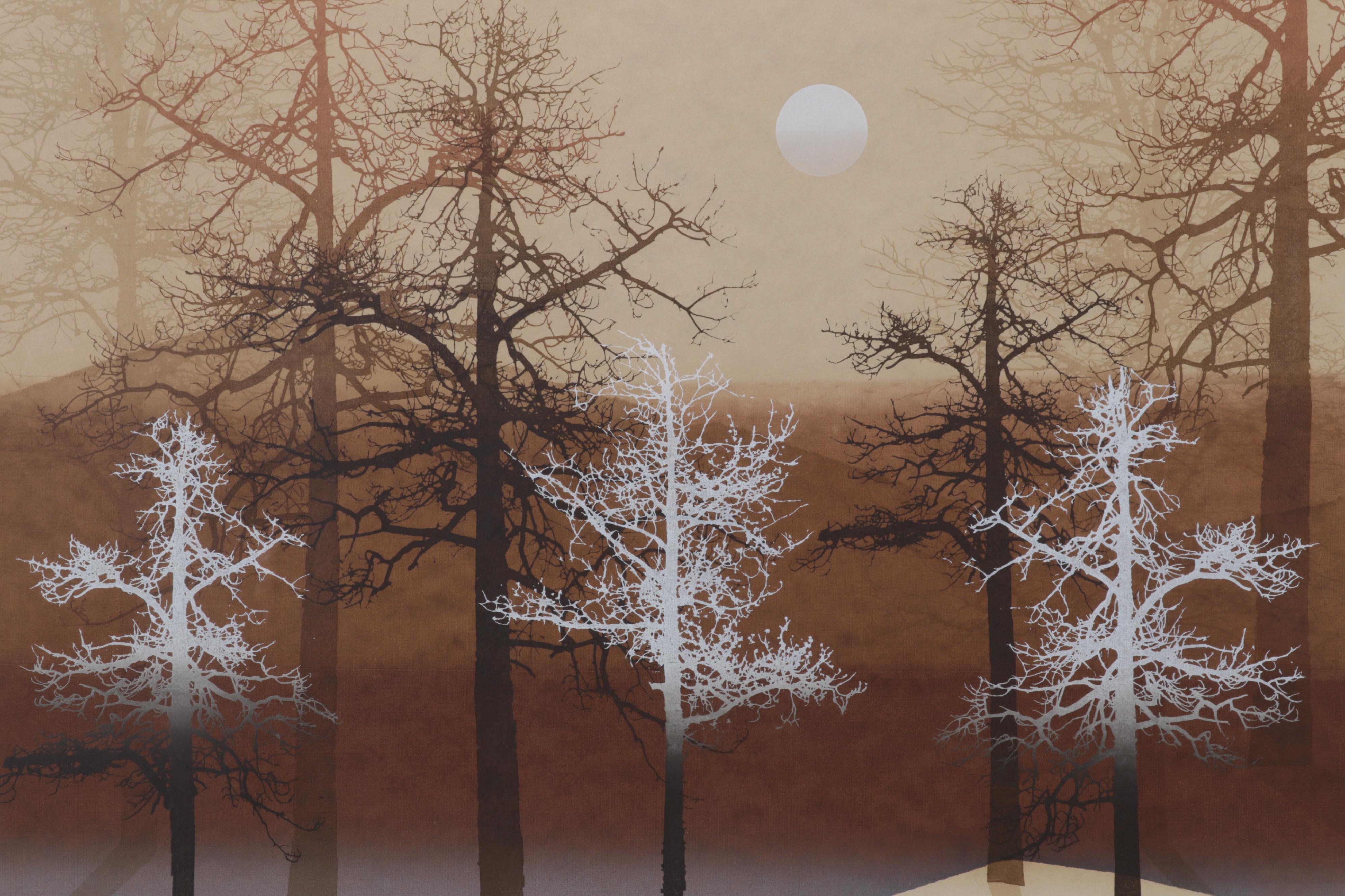 Virgil Thrasher Serigraph "Shadows," 1981