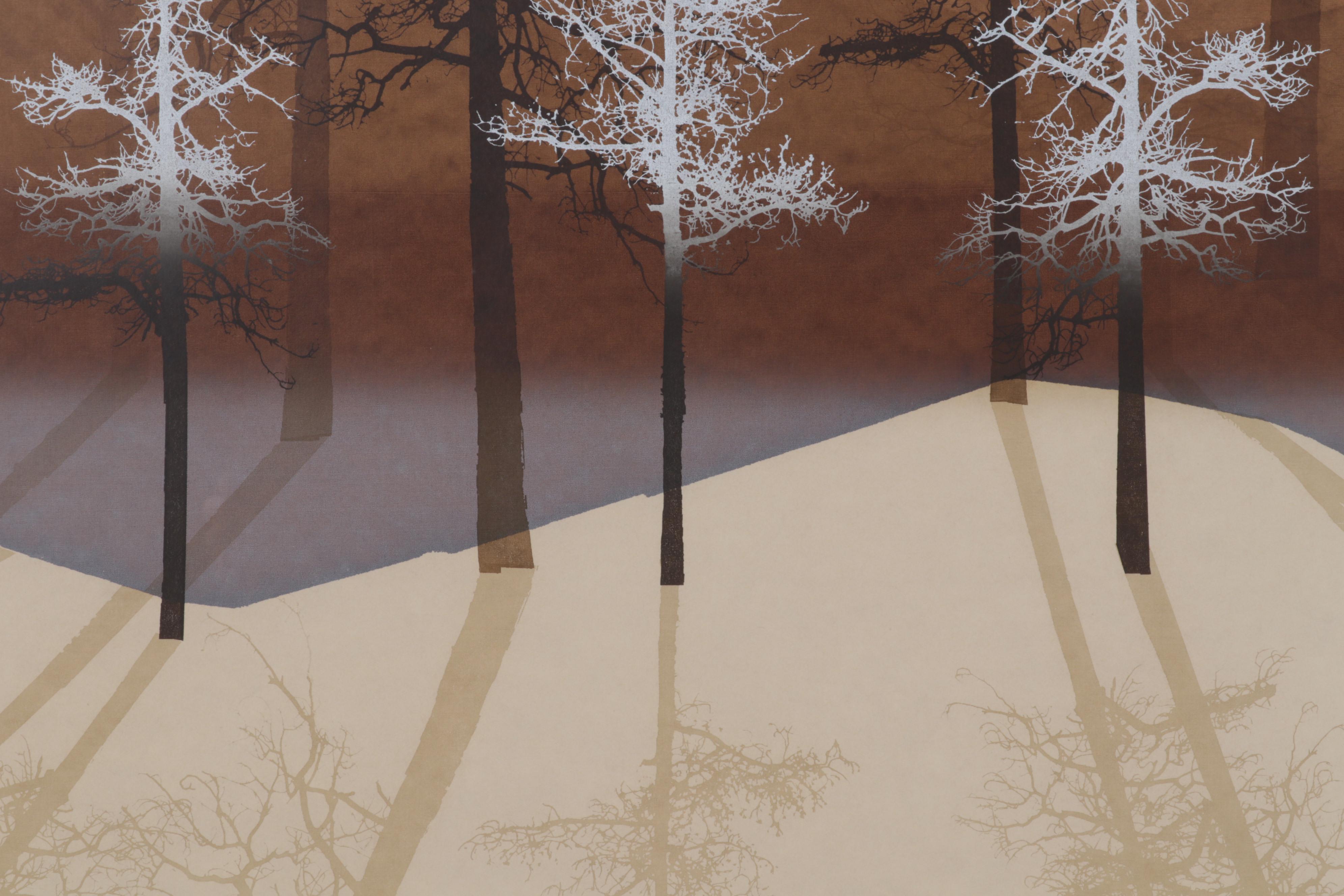 Virgil Thrasher Serigraph "Shadows," 1981