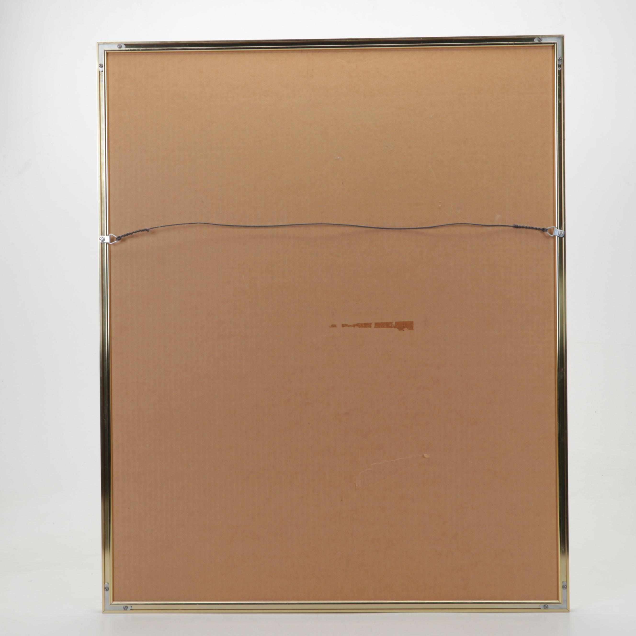 Virgil Thrasher Serigraph "Shadows," 1981