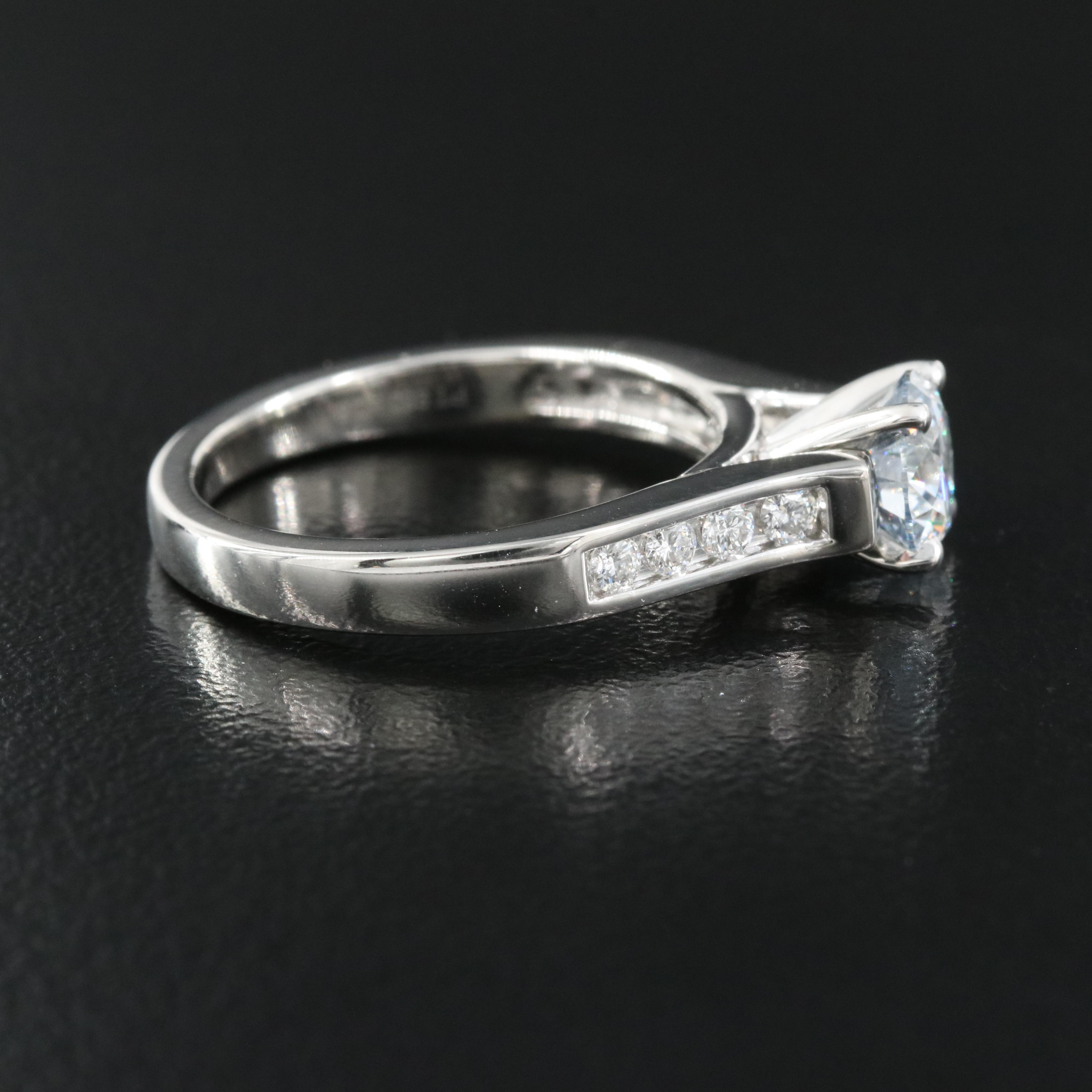 Platinum 1.27 CTW Lab Grown Diamond Ring