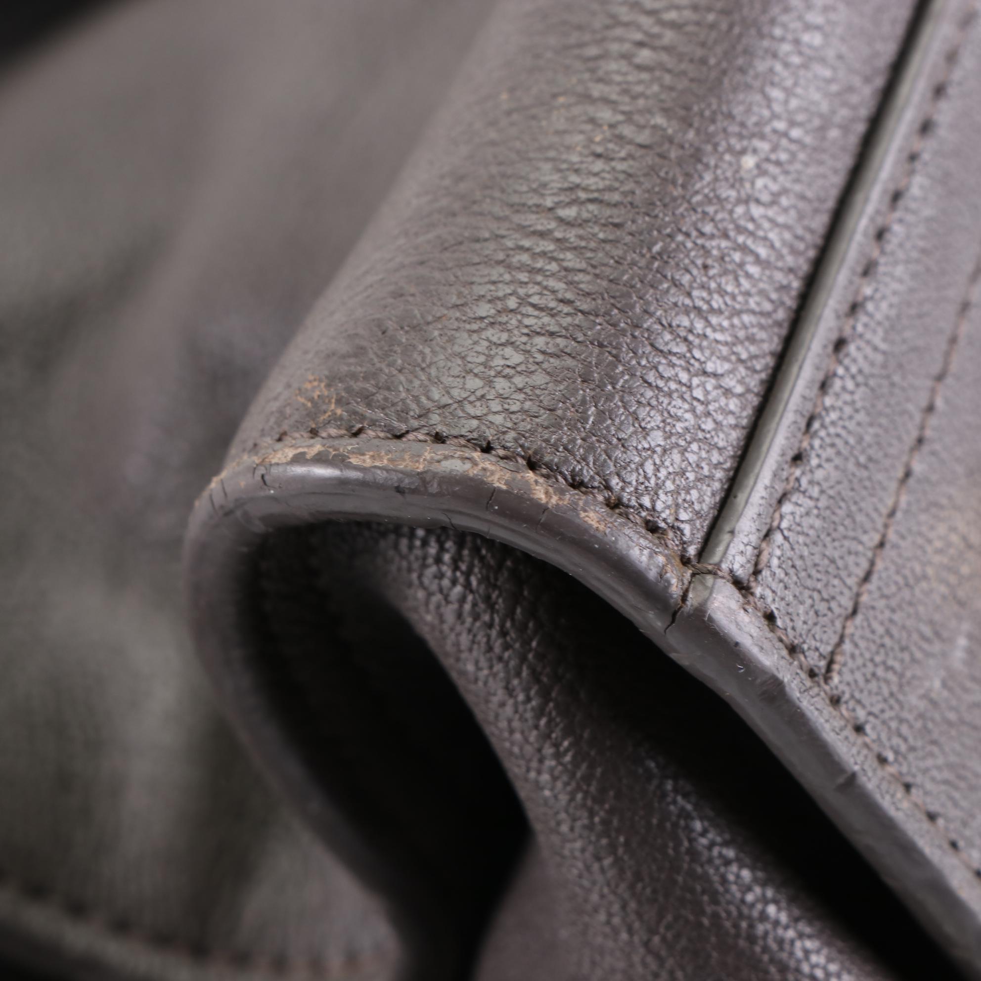 Saint Laurent Small Chyc Cabas Two-Way Tote in Leather