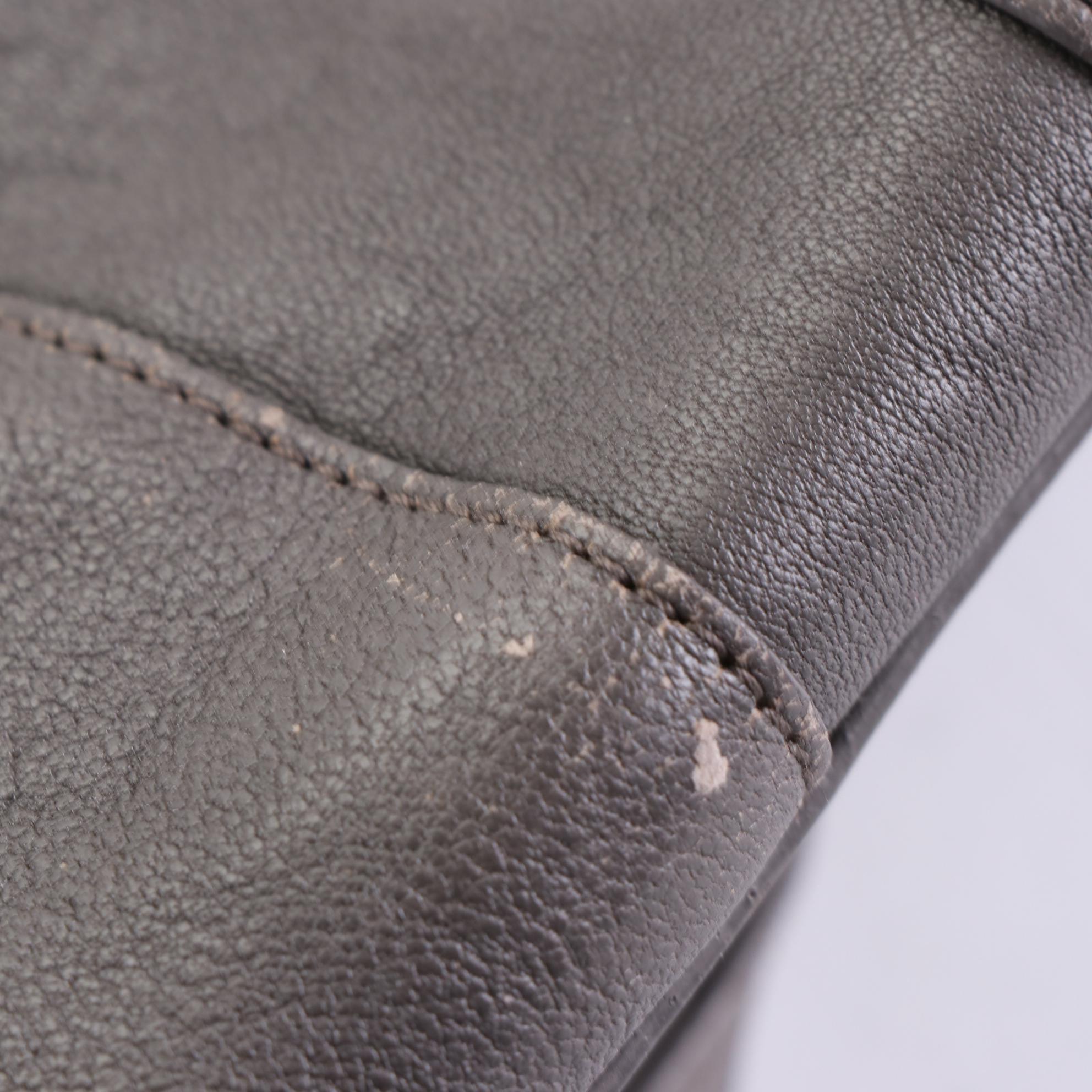 Saint Laurent Small Chyc Cabas Two-Way Tote in Leather