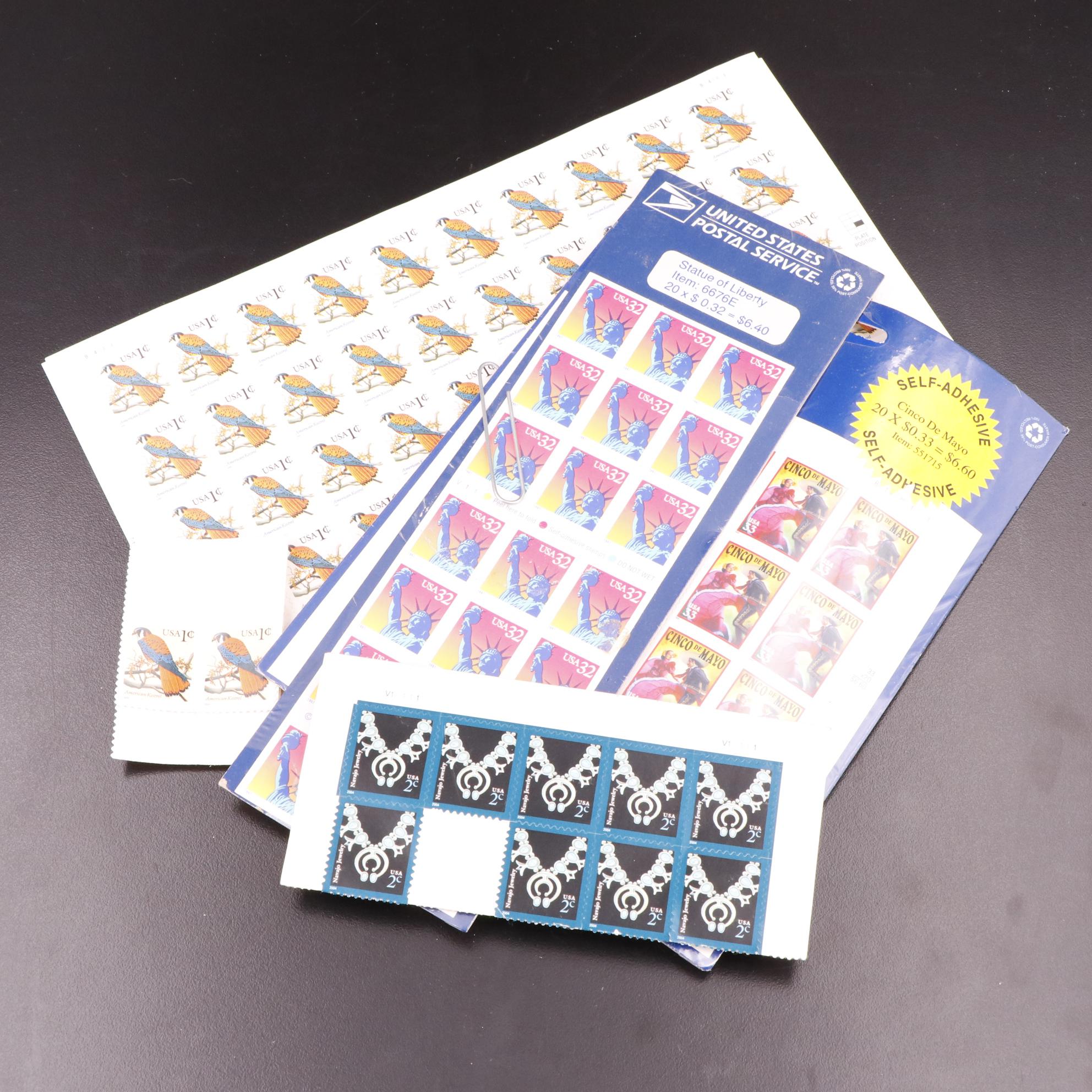 U.S. & Foreign Postage Stamps, Philately Books, and Stamp Supplies