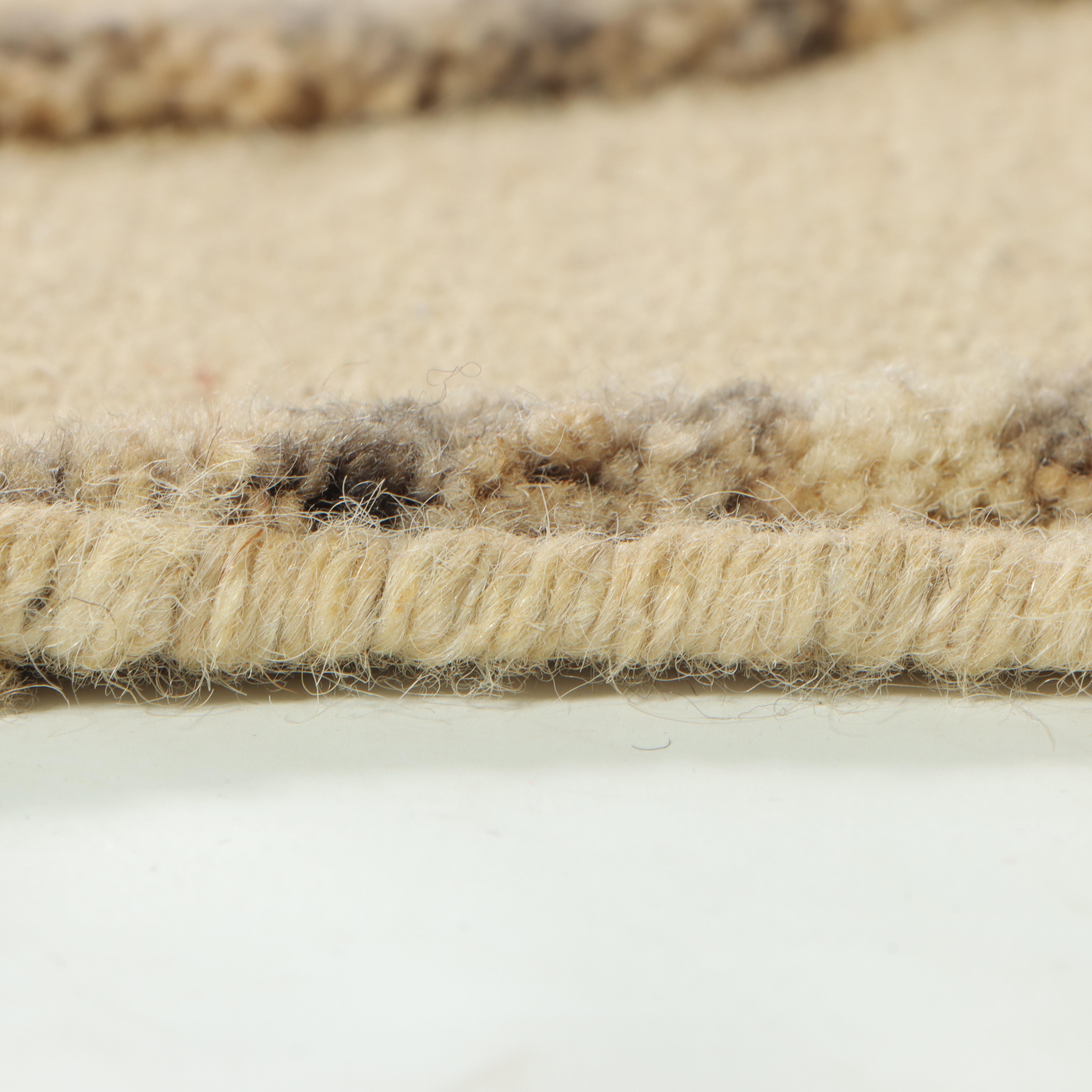 5' x 8'4 Handwoven Indian Mixed Technique Area Rug