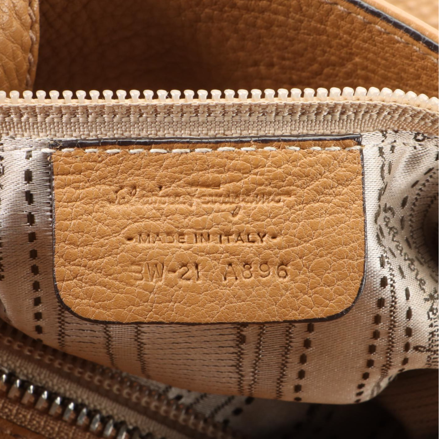 Salvatore Ferragamo Sofia Two-Way Bag in Pebble Grain Leather