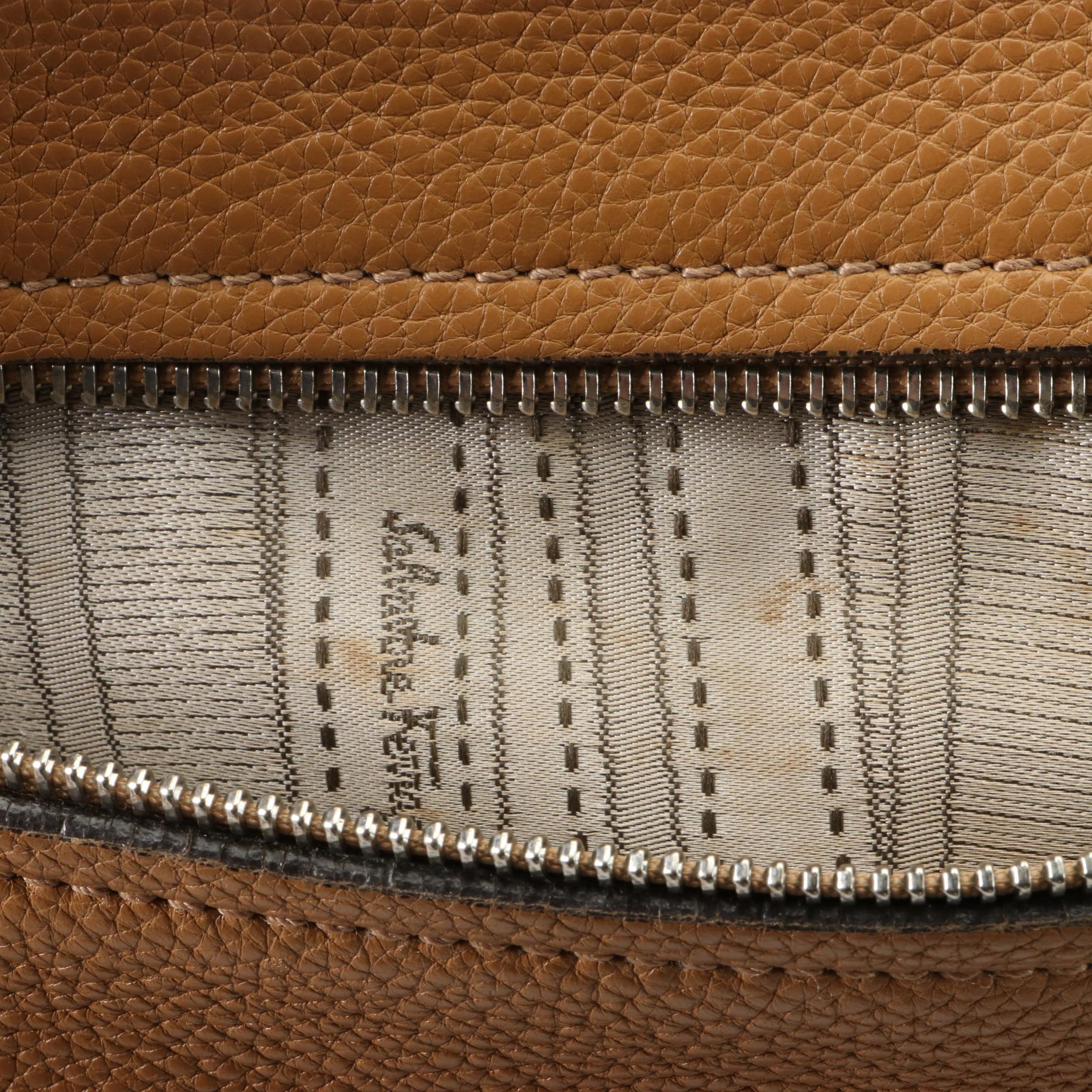 Salvatore Ferragamo Sofia Two-Way Bag in Pebble Grain Leather