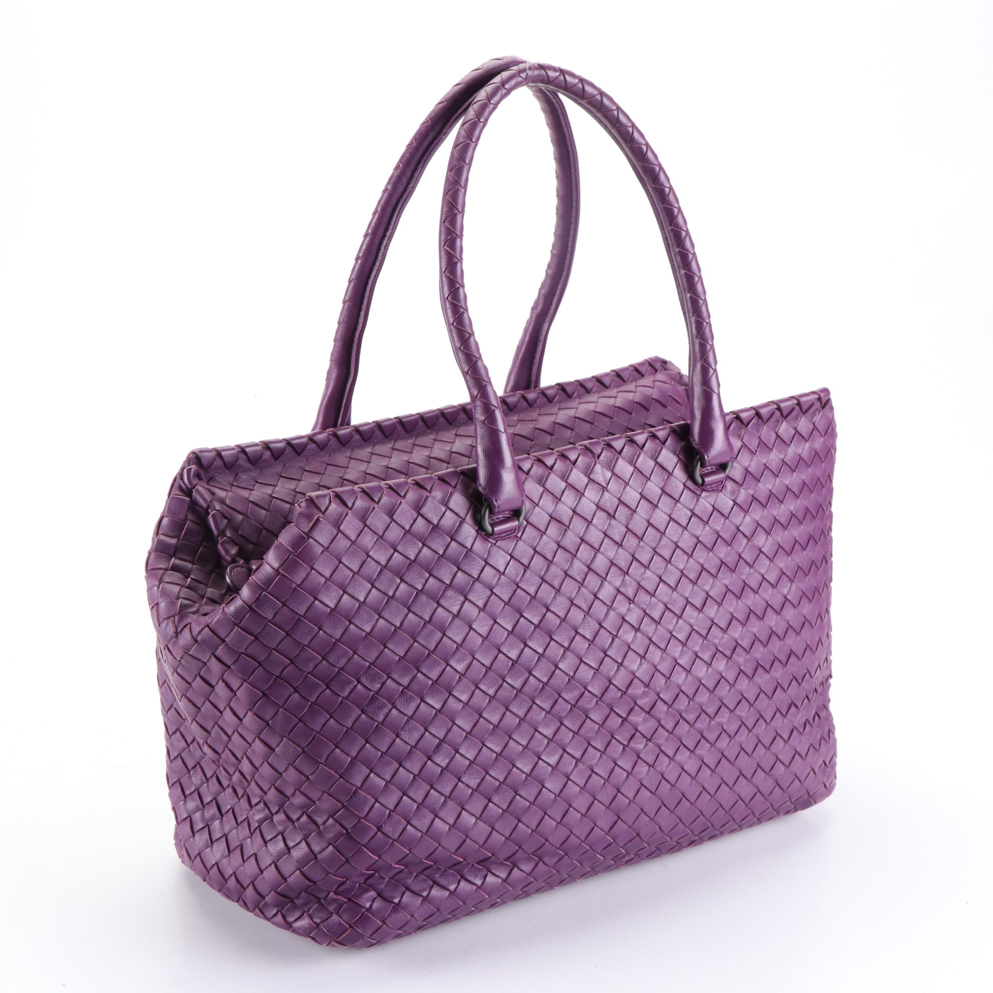 Bottega Veneta Medium Brick Bag in Intrecciato Nappa Leather