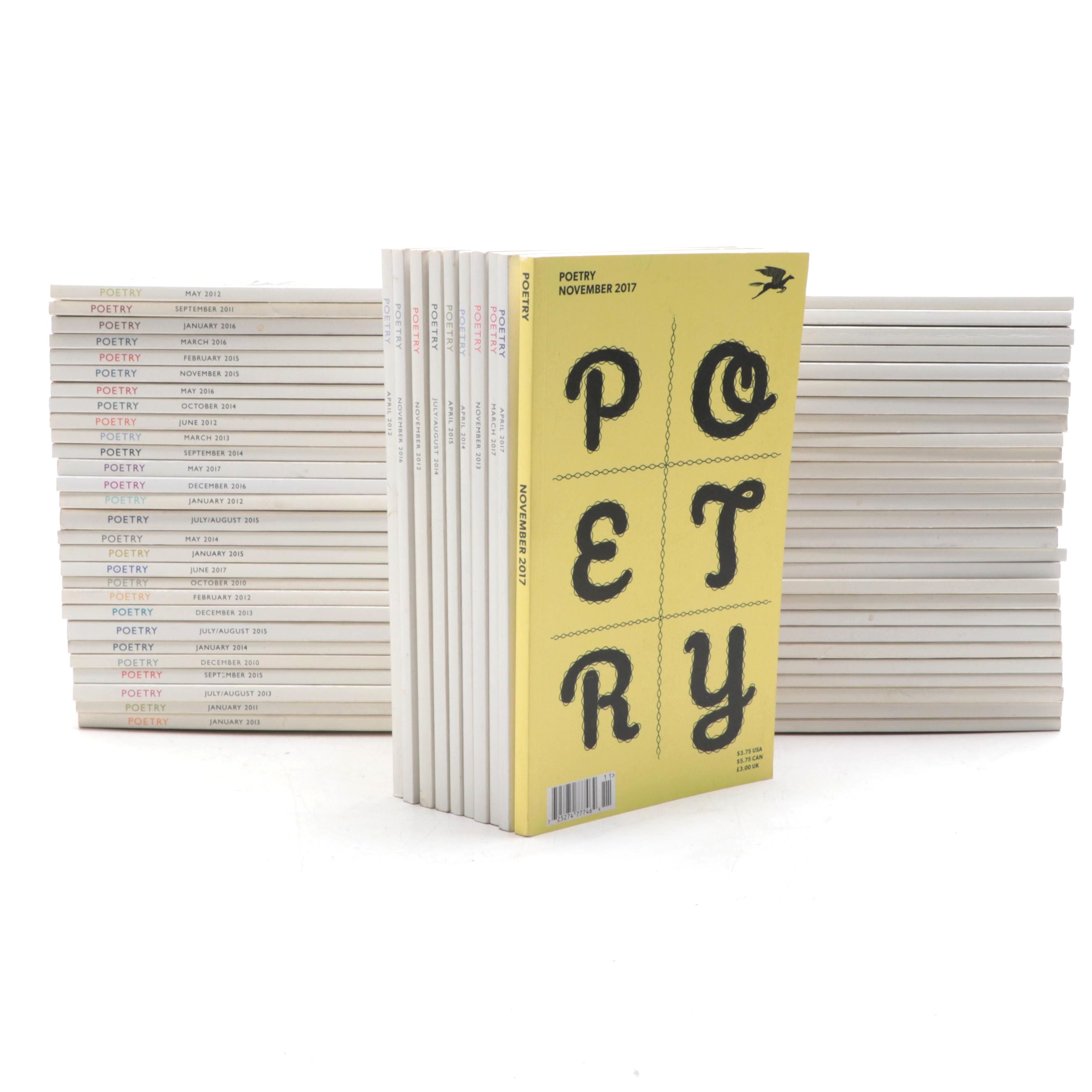 "Poetry" Bound Magazine Collection, 2010-2017