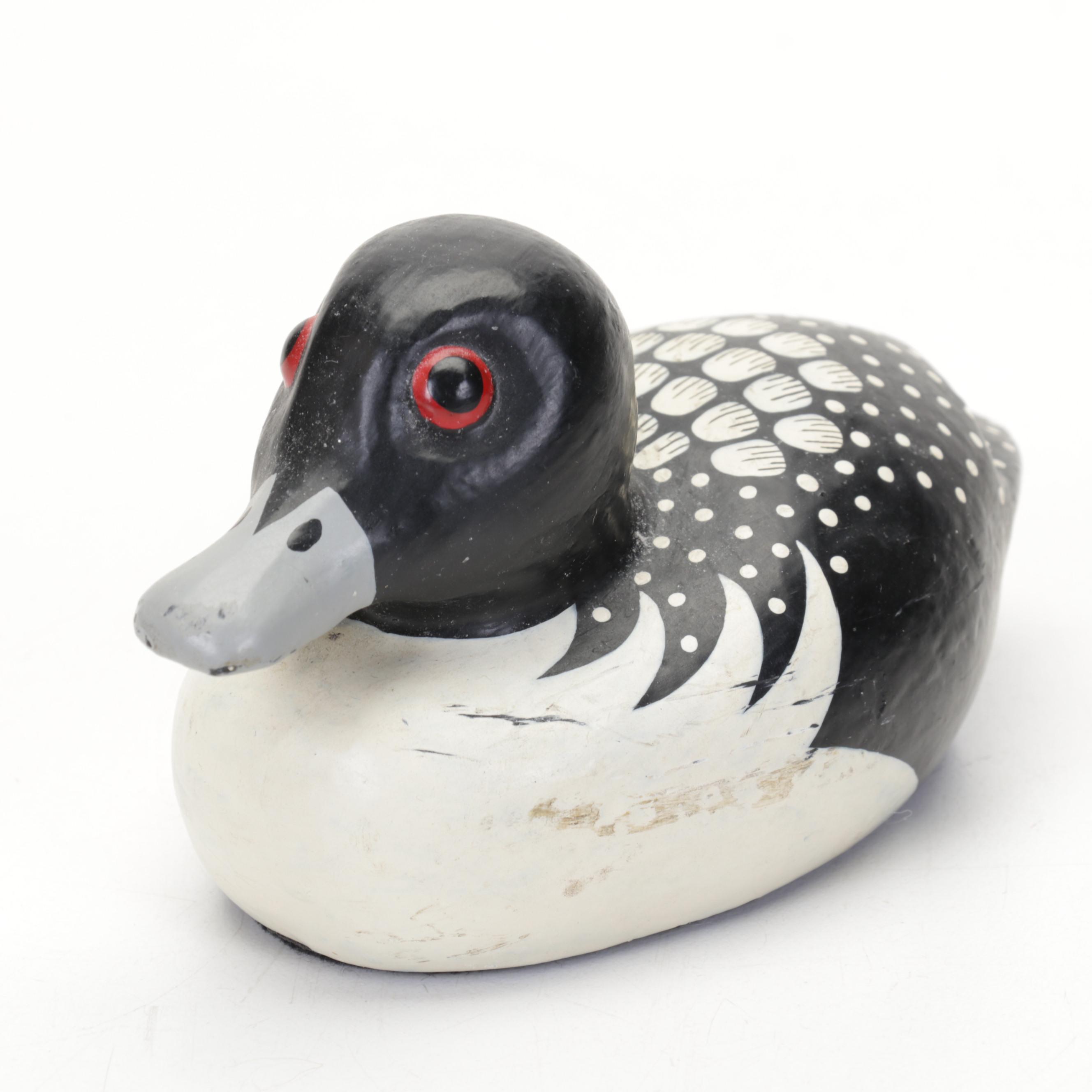 Bouillotte Candlestick Table Lamp With Bursley Ware Dishes, Decoy and Bookends