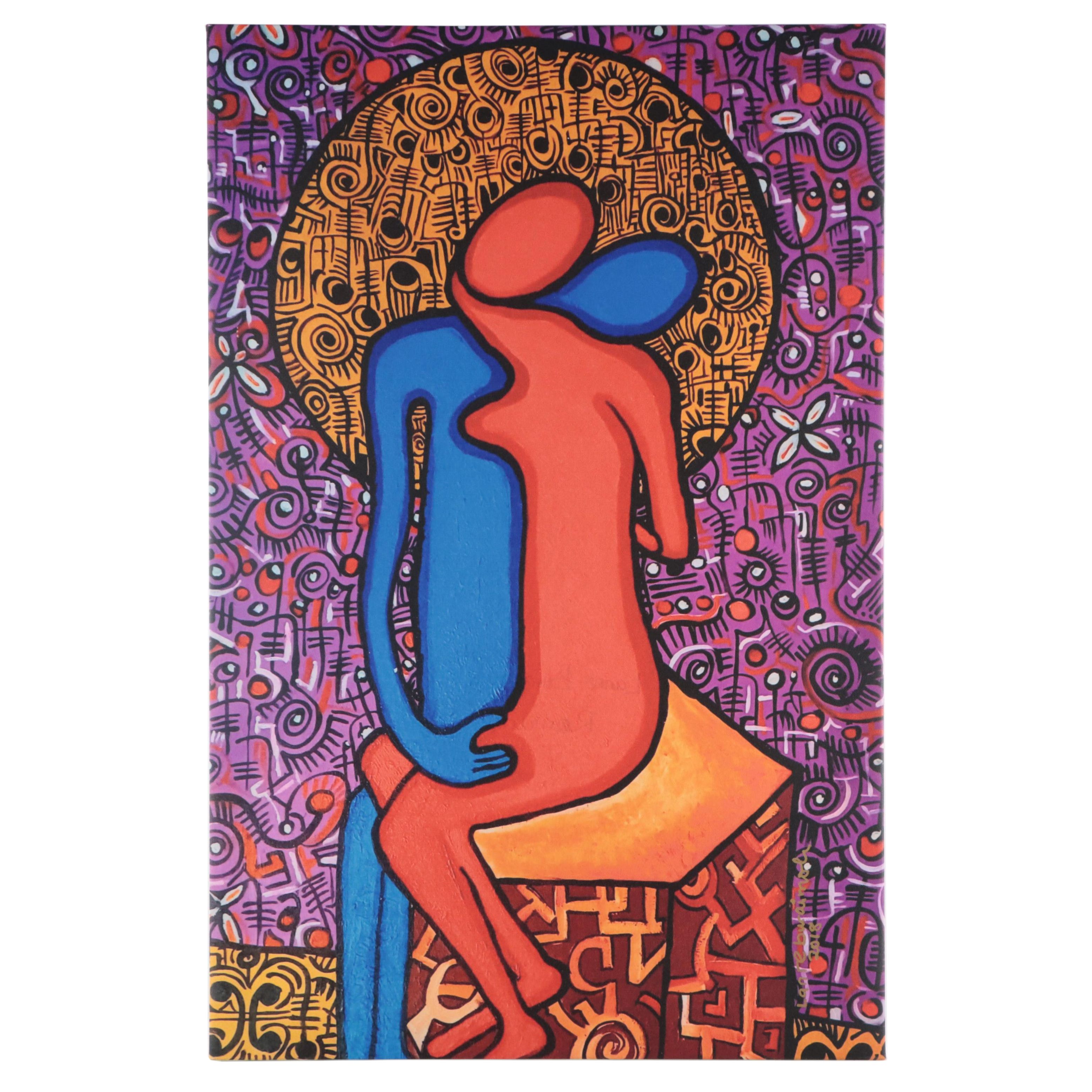 Lanre Buraimoh Giclée "Romance," 2023