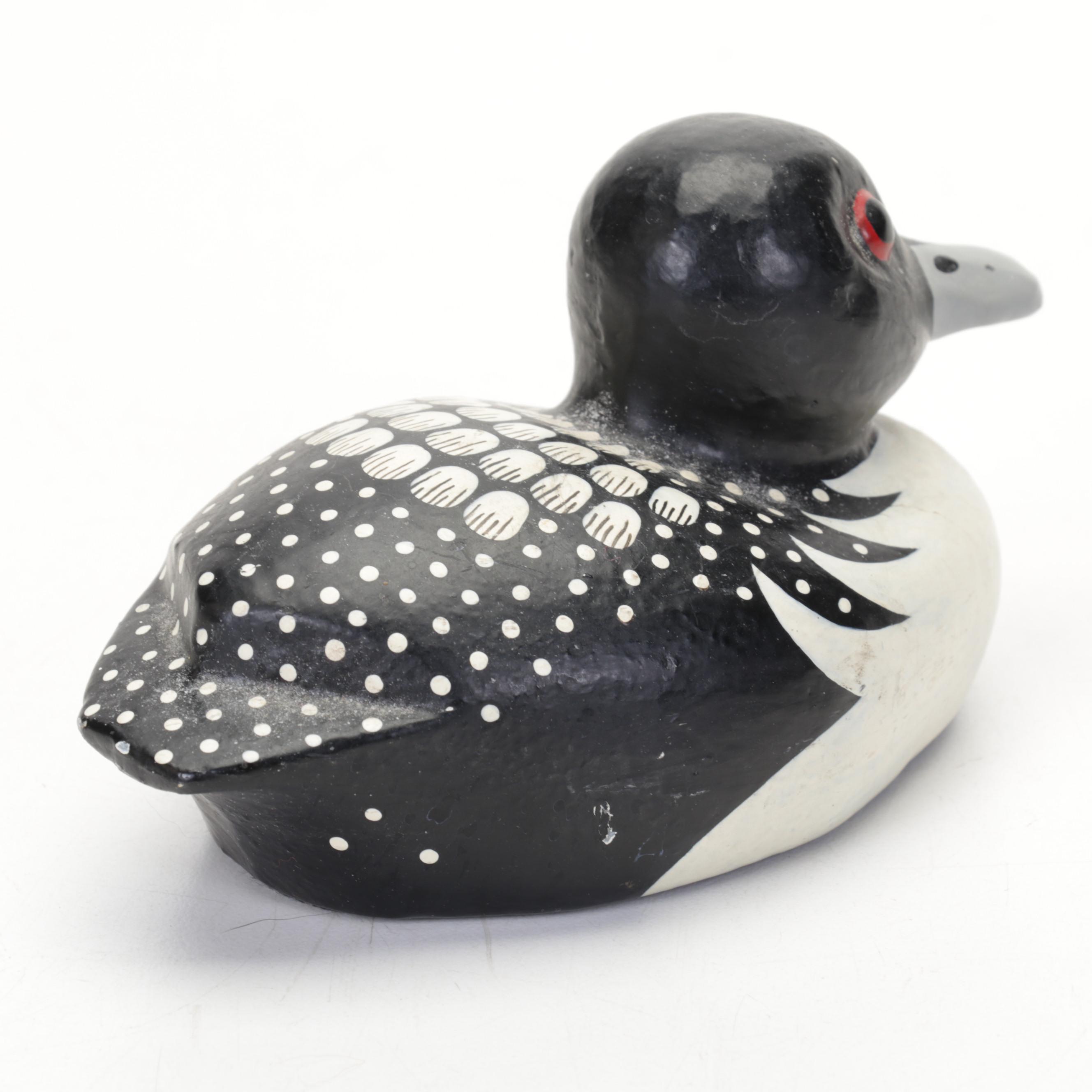 Bouillotte Candlestick Table Lamp With Bursley Ware Dishes, Decoy and Bookends