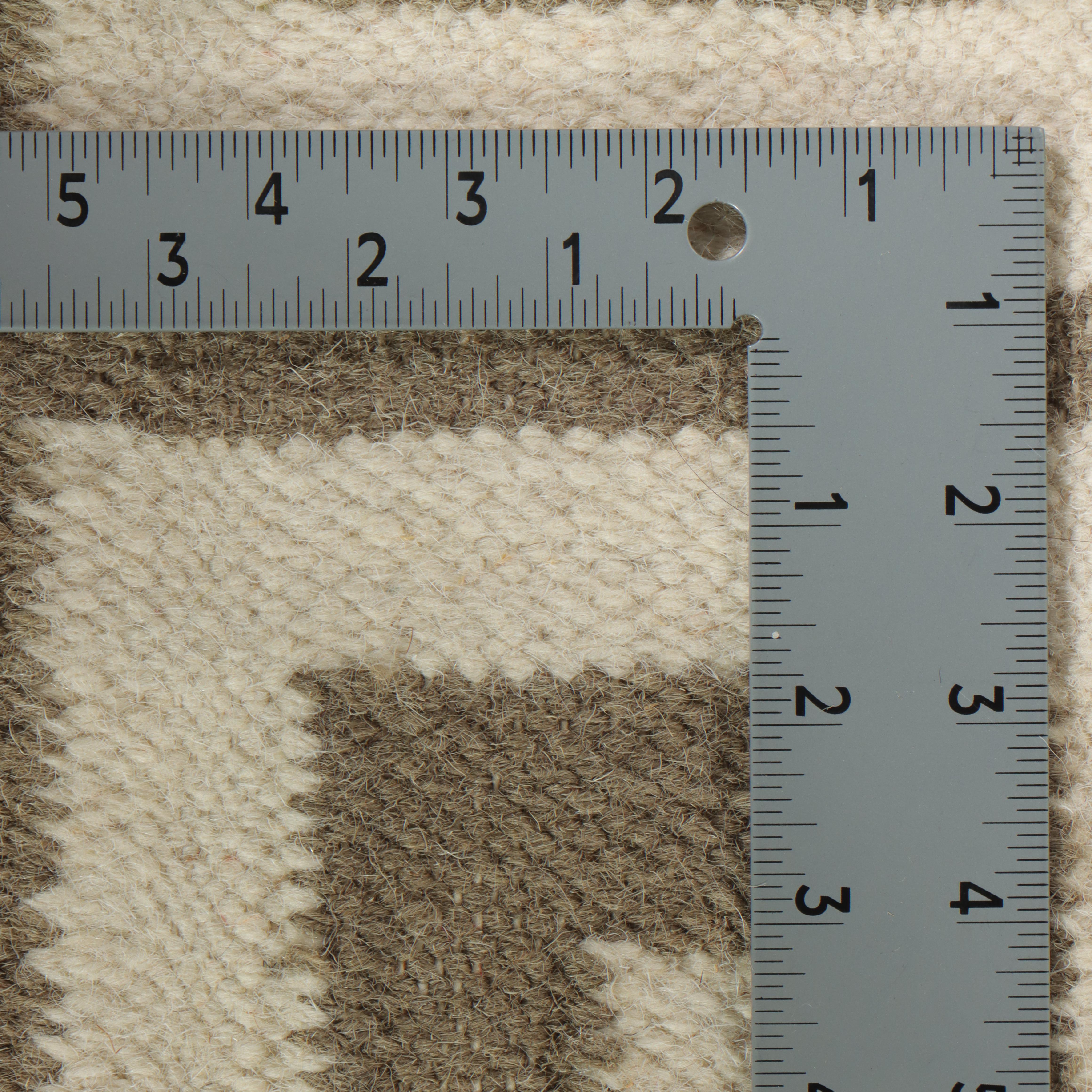 4'11 x 7'11 Handwoven The Rug Gallery Indian Dhurrie Area Rug