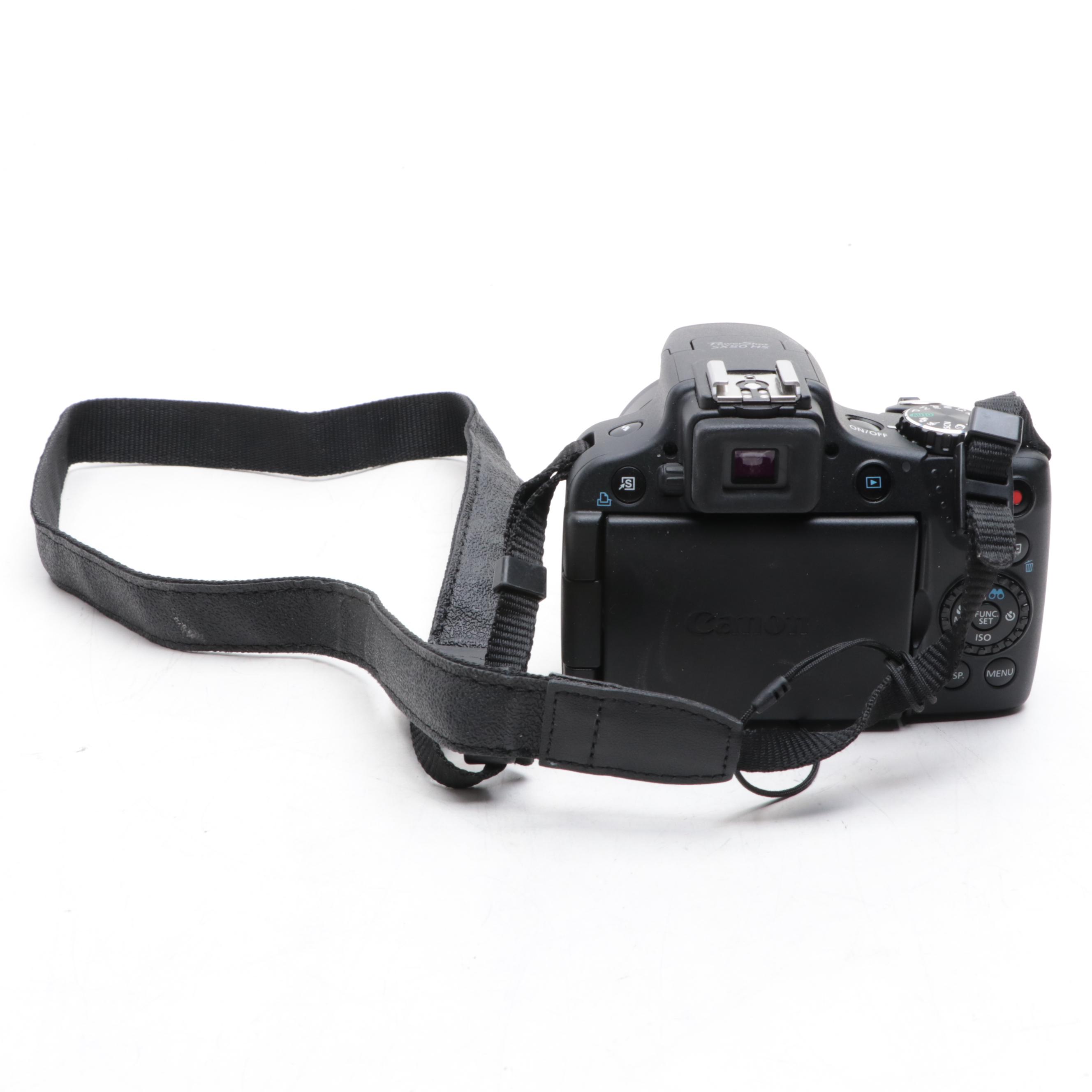 Canon PowerShot SX50 HS Digital Camera With Case and 16GB SD Card