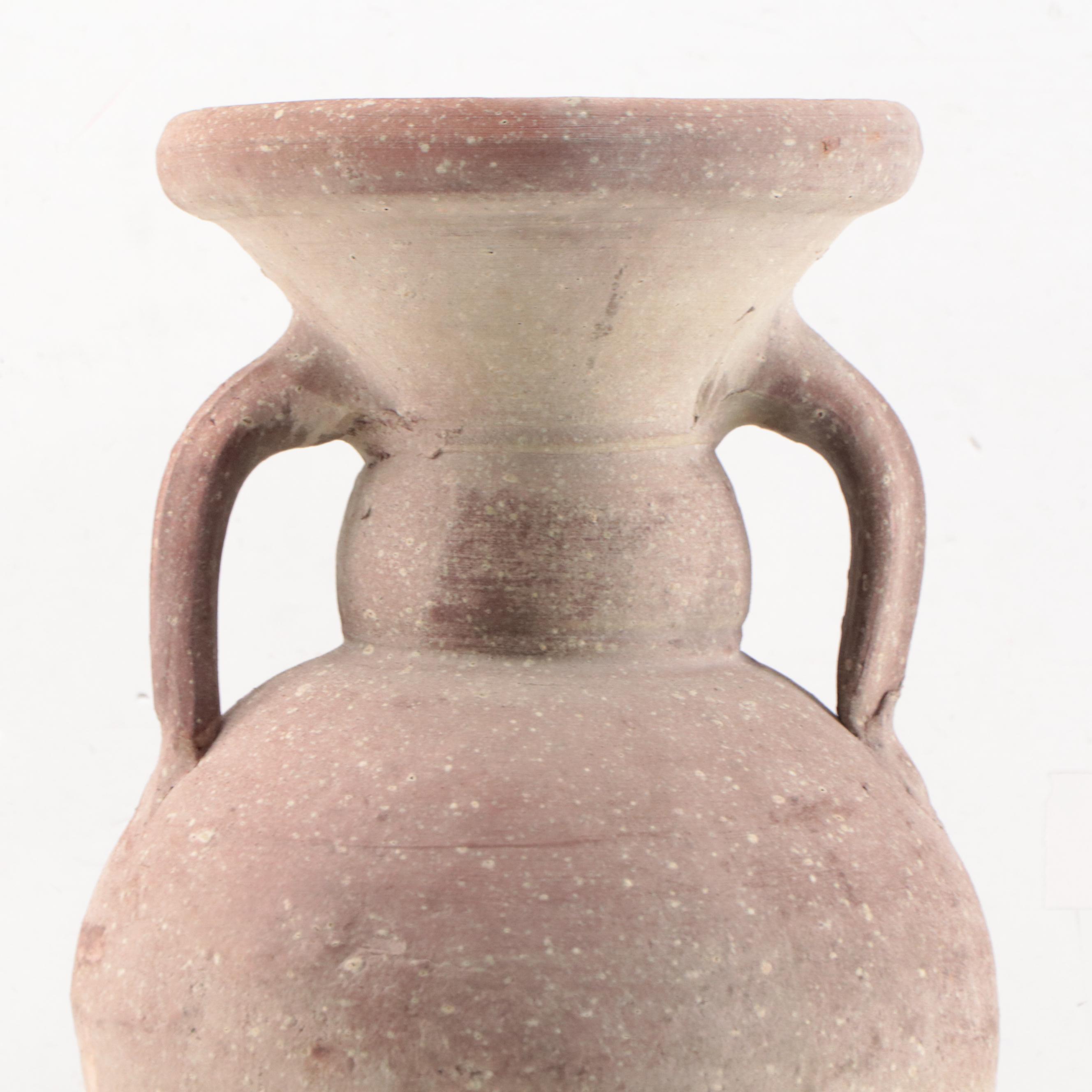 Terracotta Garden Amphora Planter