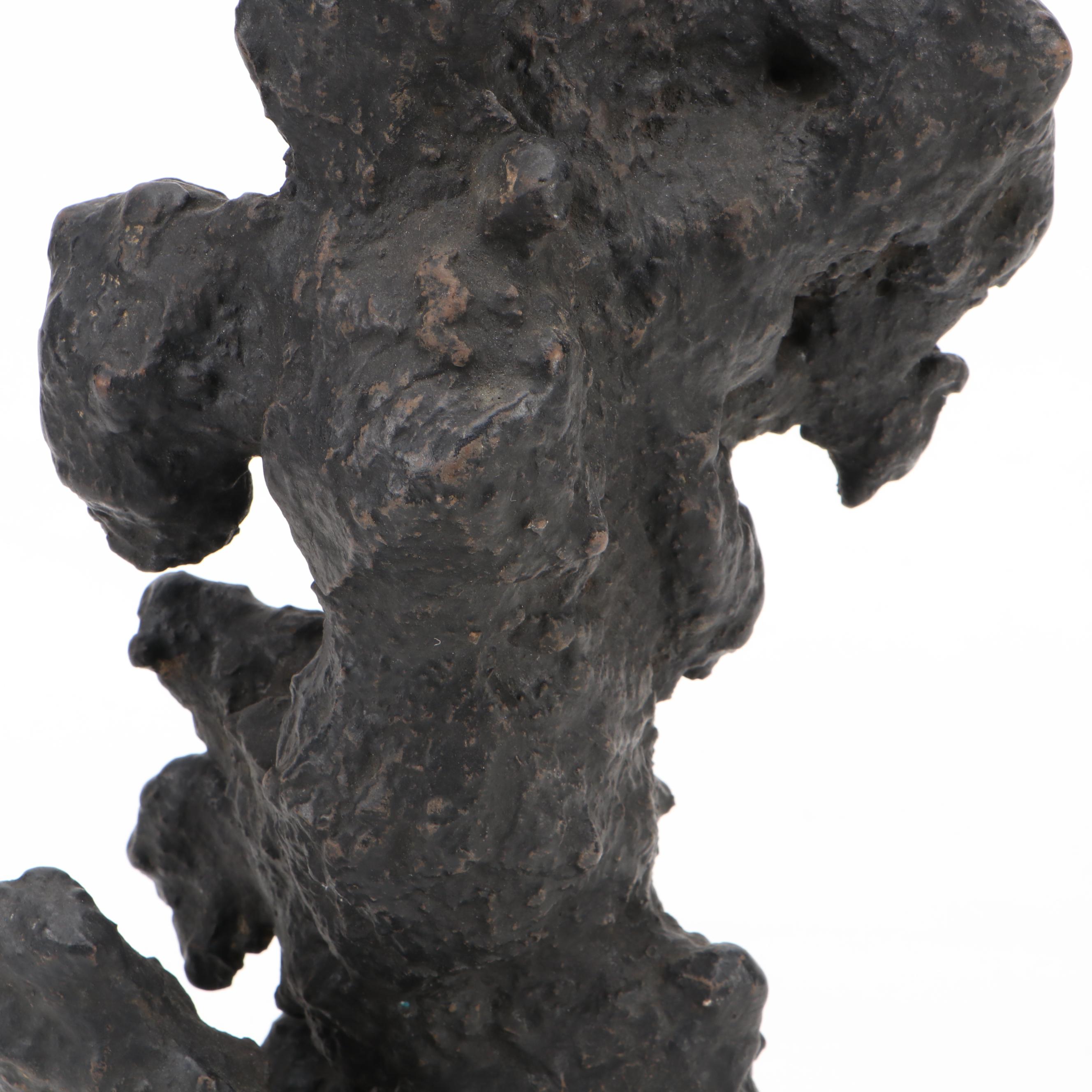 Chinese Scholar's Stone on Fitted Base, 19th Century