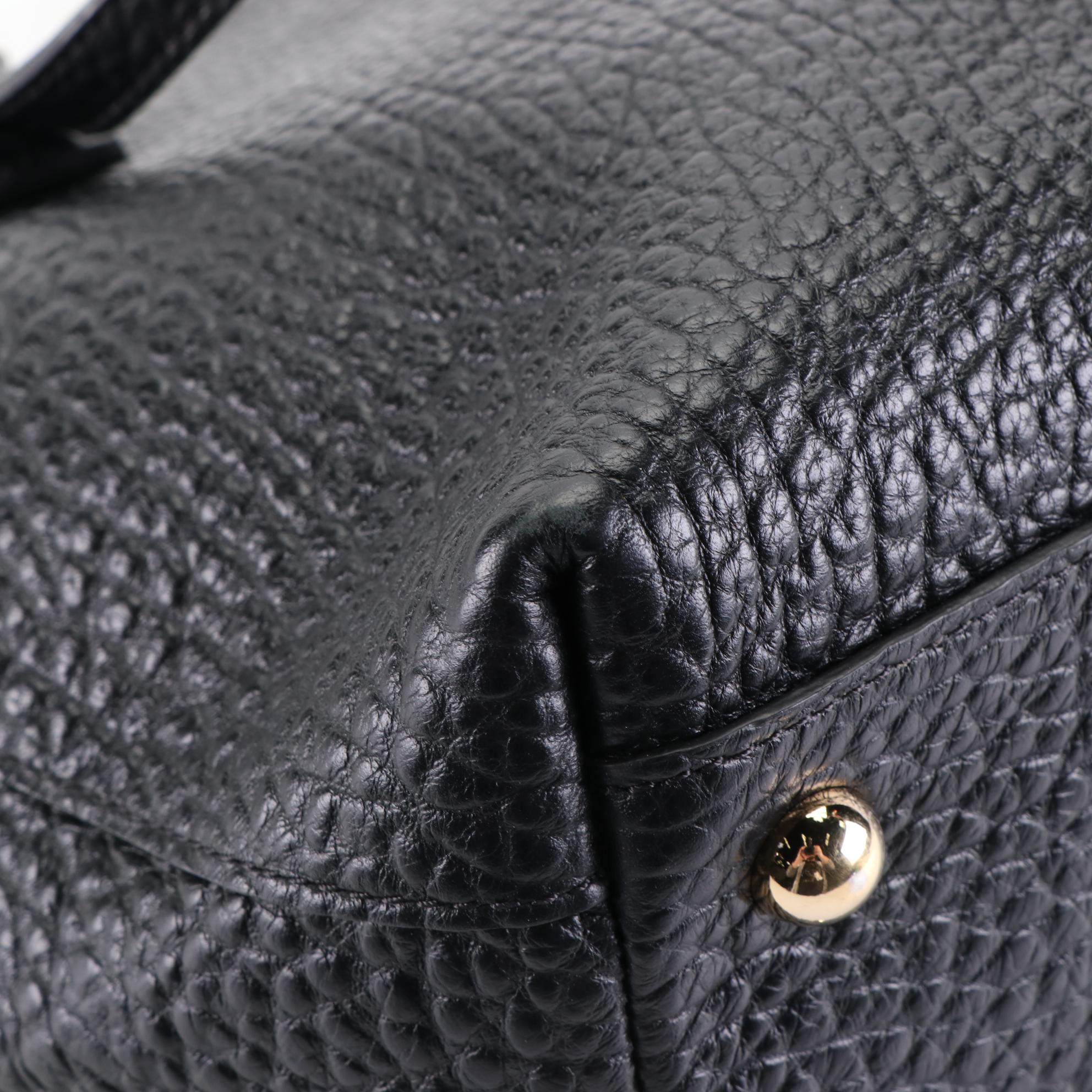 Burberry Welburn Shoulder Tote in Heritage Grained Leather