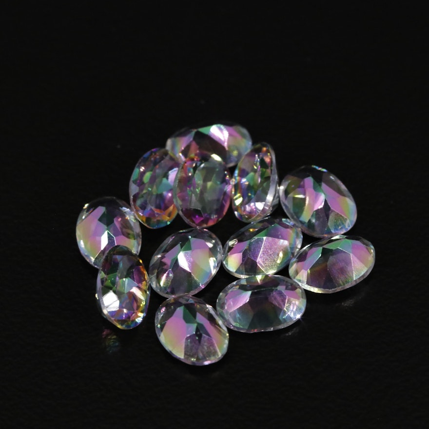 Loose 10.66 CTW Mystic Topaz Lot