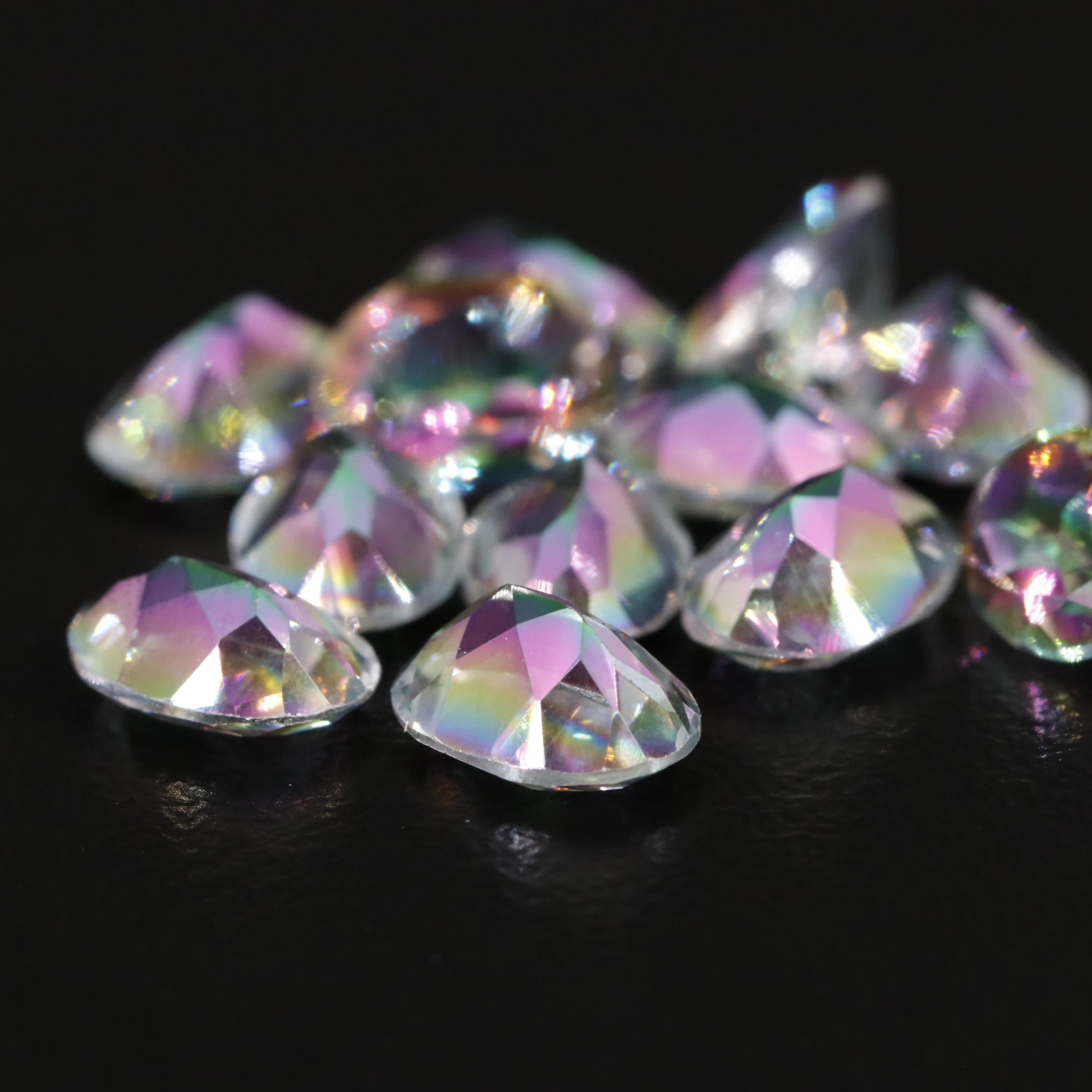 Loose 10.66 CTW Mystic Topaz Lot