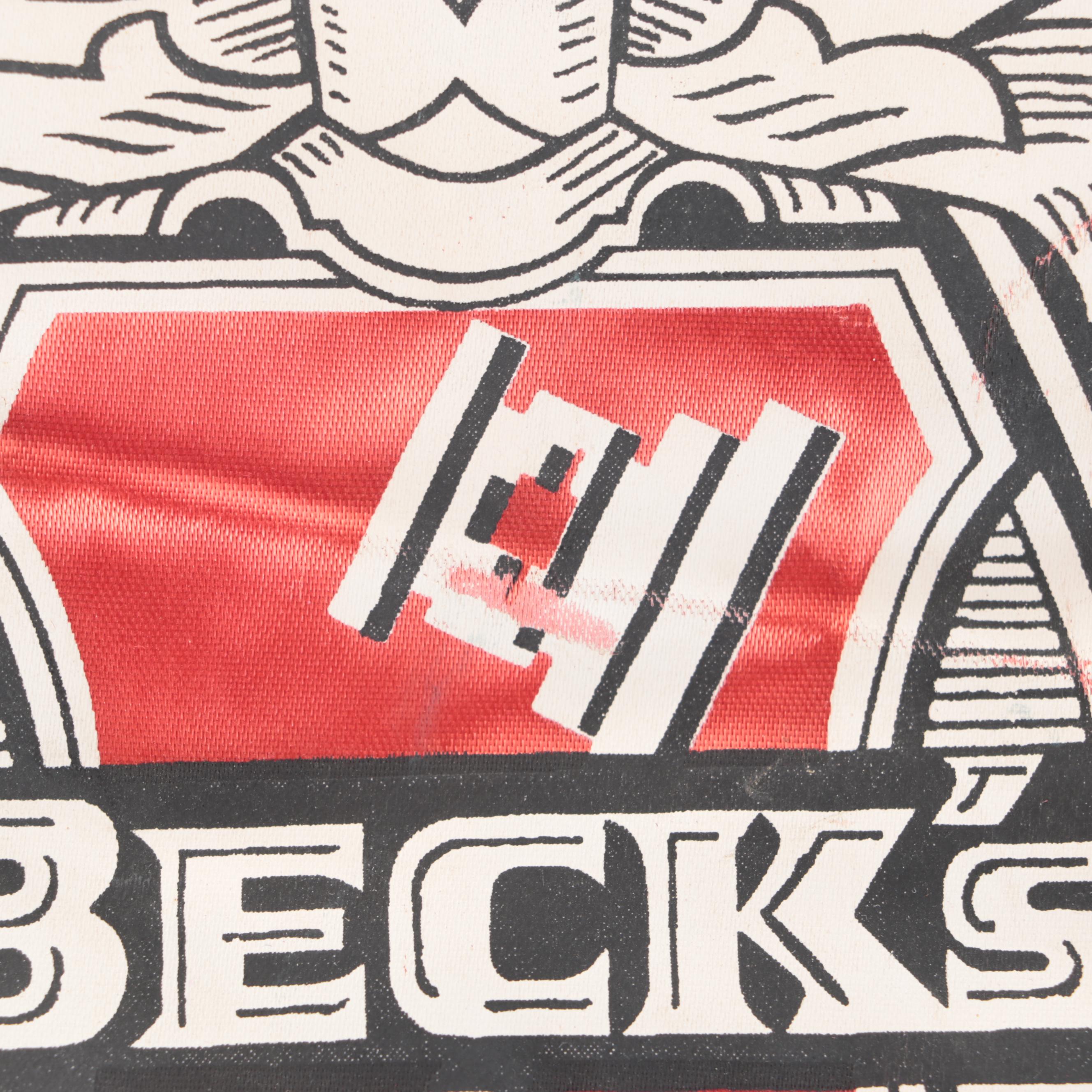 Würzburger Hofbräu, Carlsberg with Other Beer Advertising Signs and Banner