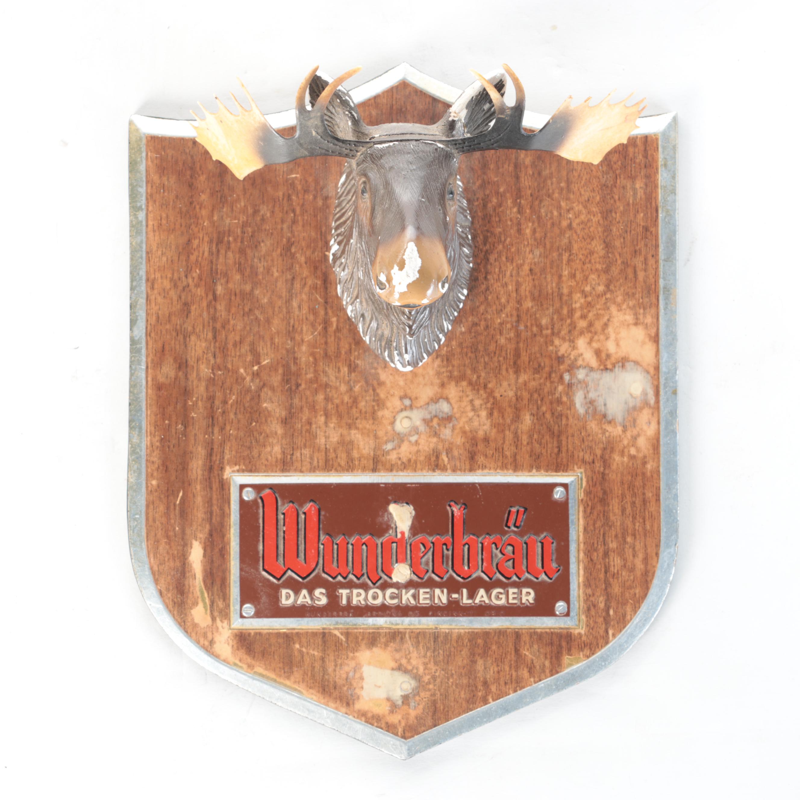 Würzburger Hofbräu, Carlsberg with Other Beer Advertising Signs and Banner