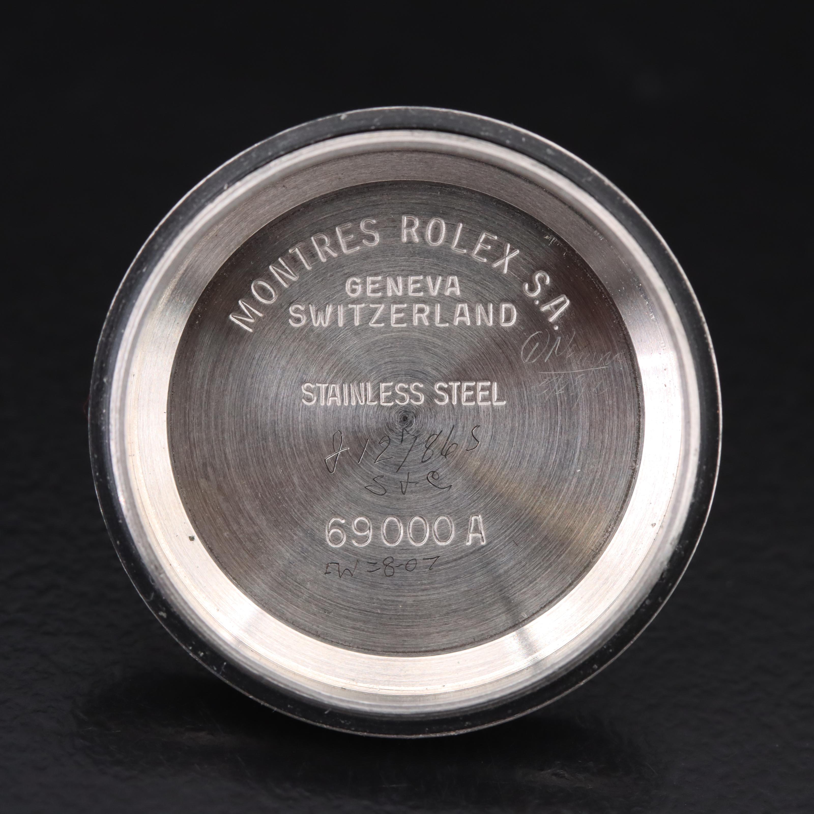 1985 Rolex Oyster Perpetual Mother-of-Pearl and Gemstone Dial Watch