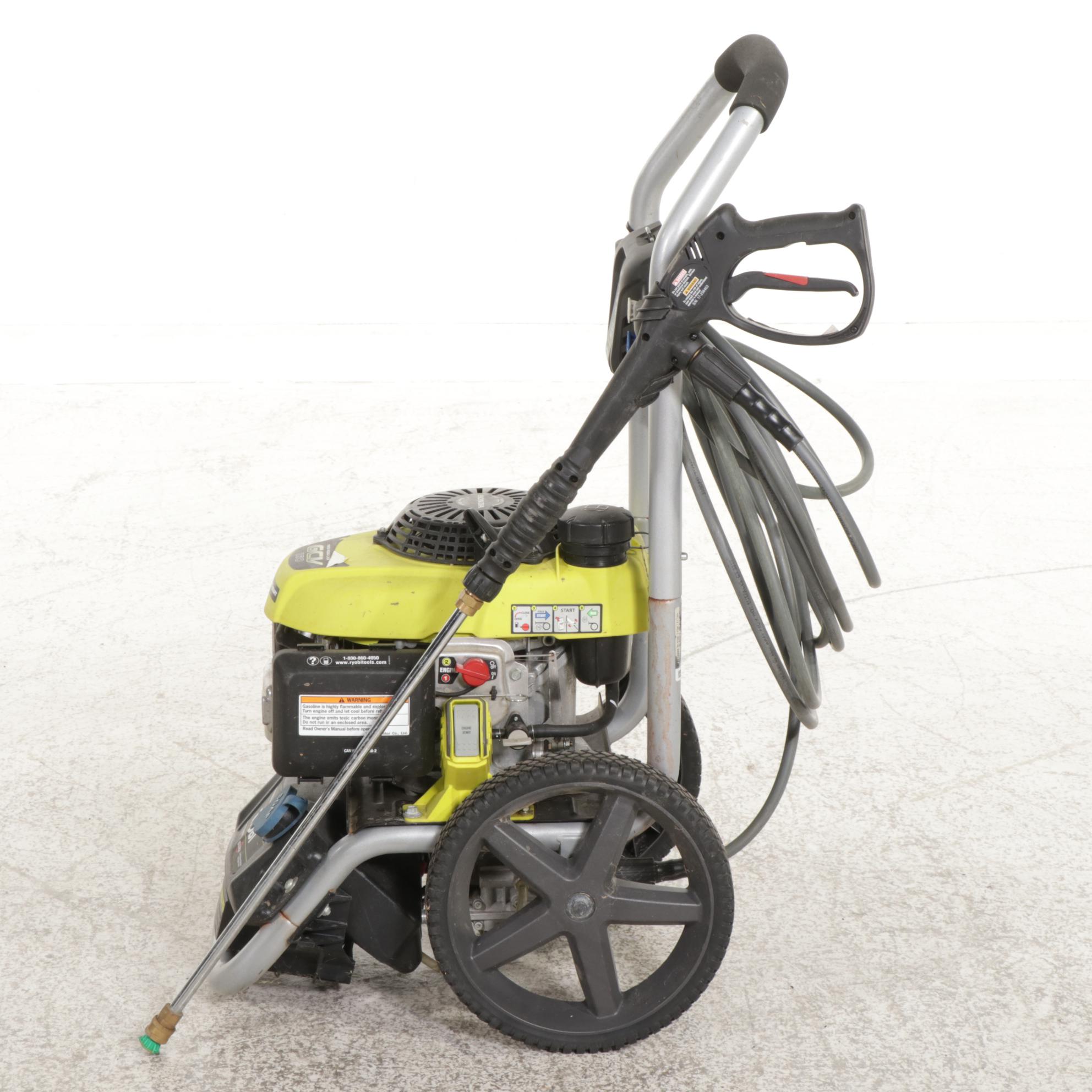 Ryobi 3000 PSI Electric Start 2.3 GPM Honda GCV160 Gas Power Pressure Washer