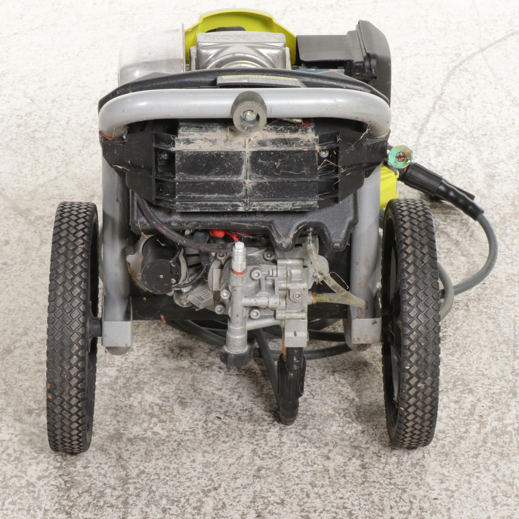 Ryobi 3000 PSI Electric Start 2.3 GPM Honda GCV160 Gas Power Pressure Washer