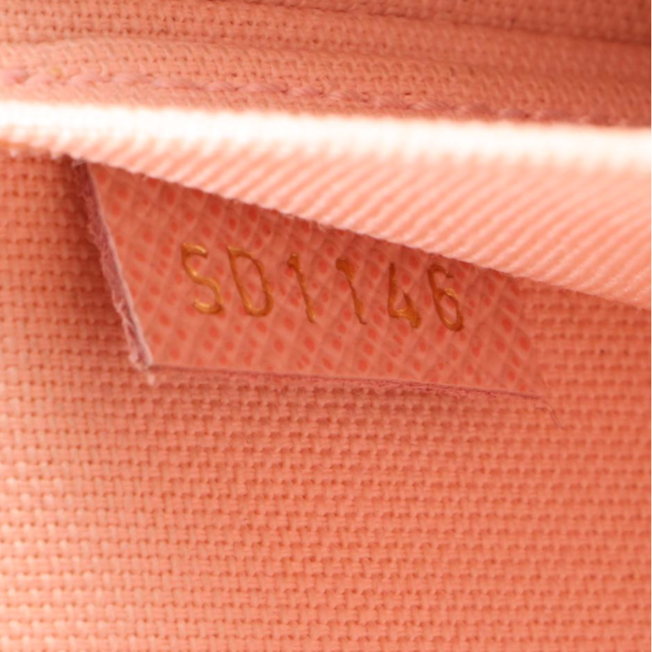 Louis Vuitton Félicie Pochette in Damier Azur Canvas